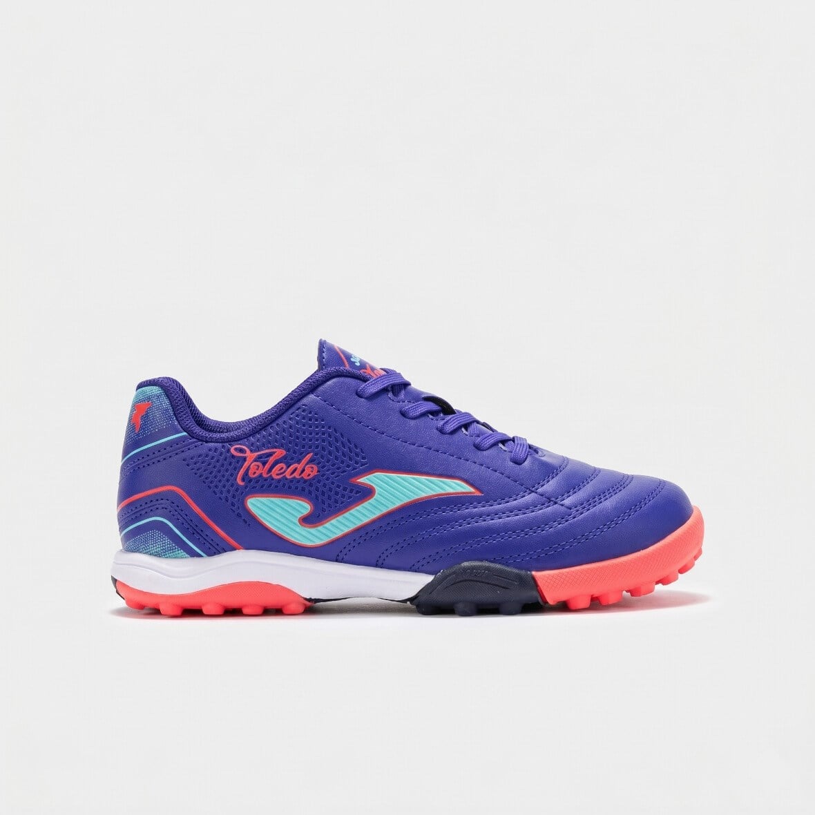 Joma Toledo Jr 2504 Royal Turf Çocuk Halı Saha Ayakkabısı - Saks Mavi