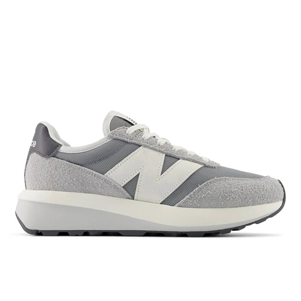 New Balance 370 Erkek Sneaker - Gri