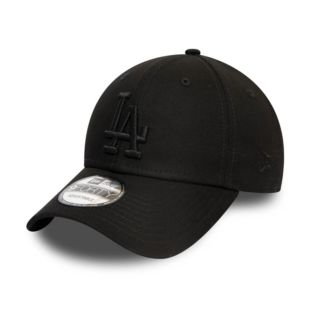 New Era Şapka - League Essential 9FORTY Los Angeles Dodgers Blk/Blk