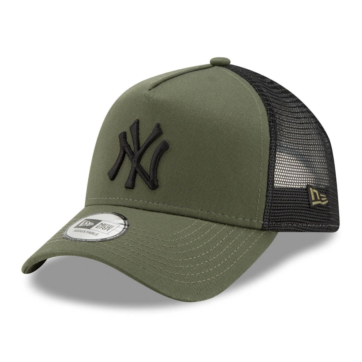 New Era Şapka - League Essential Trucker New York Yankees New Olive/Black