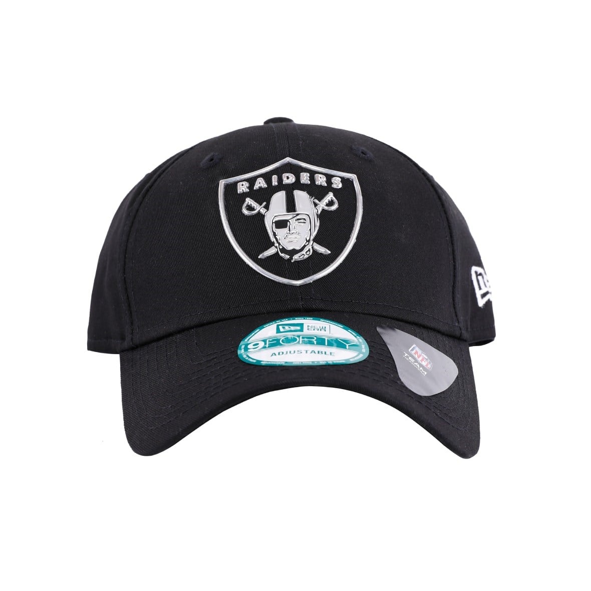 New Era Şapka - Liquid Metal 9FORTY Oakland Raiders Black