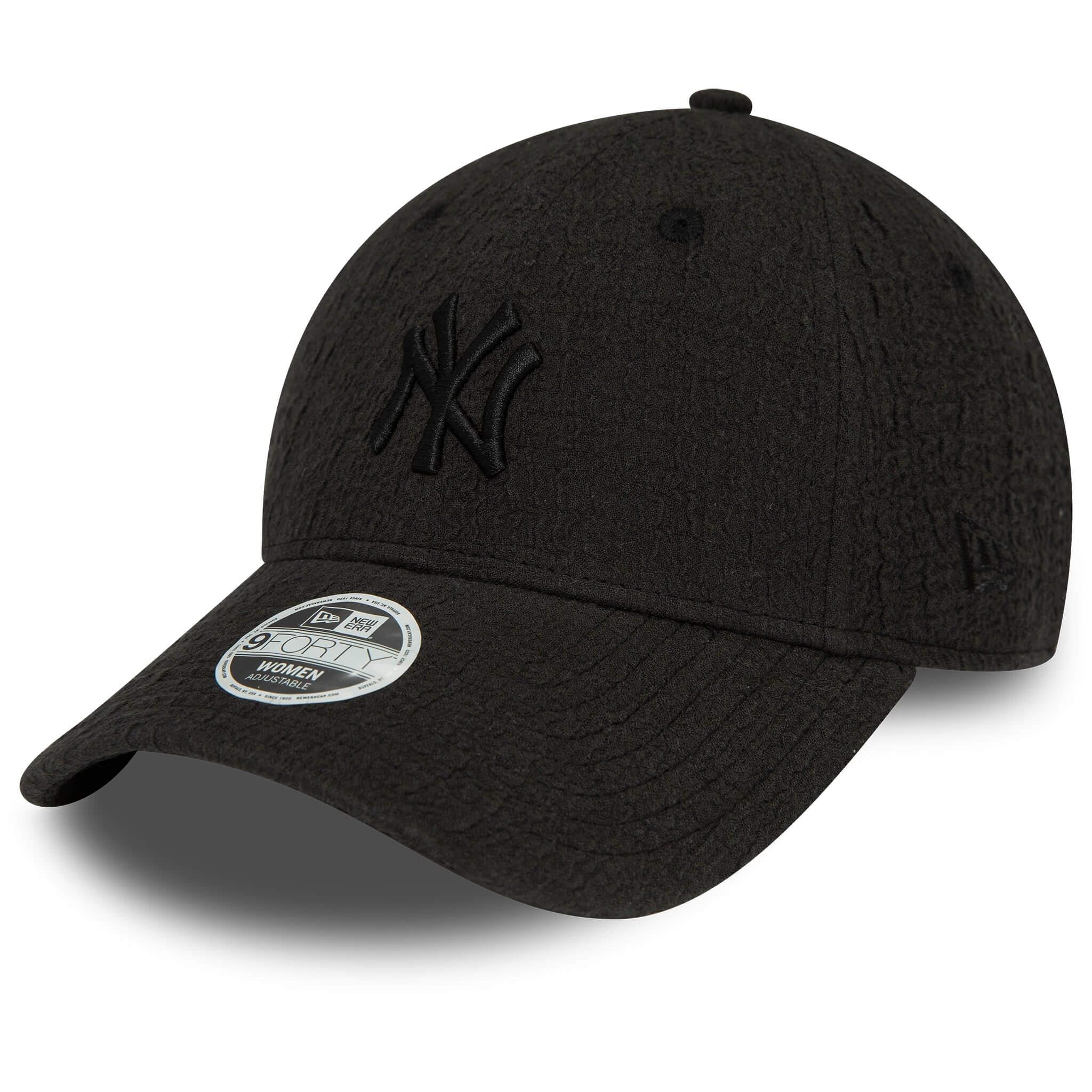 New Era Şapka - Wmns Bubble Stitch 9FORTY New York Yankees - Siyah