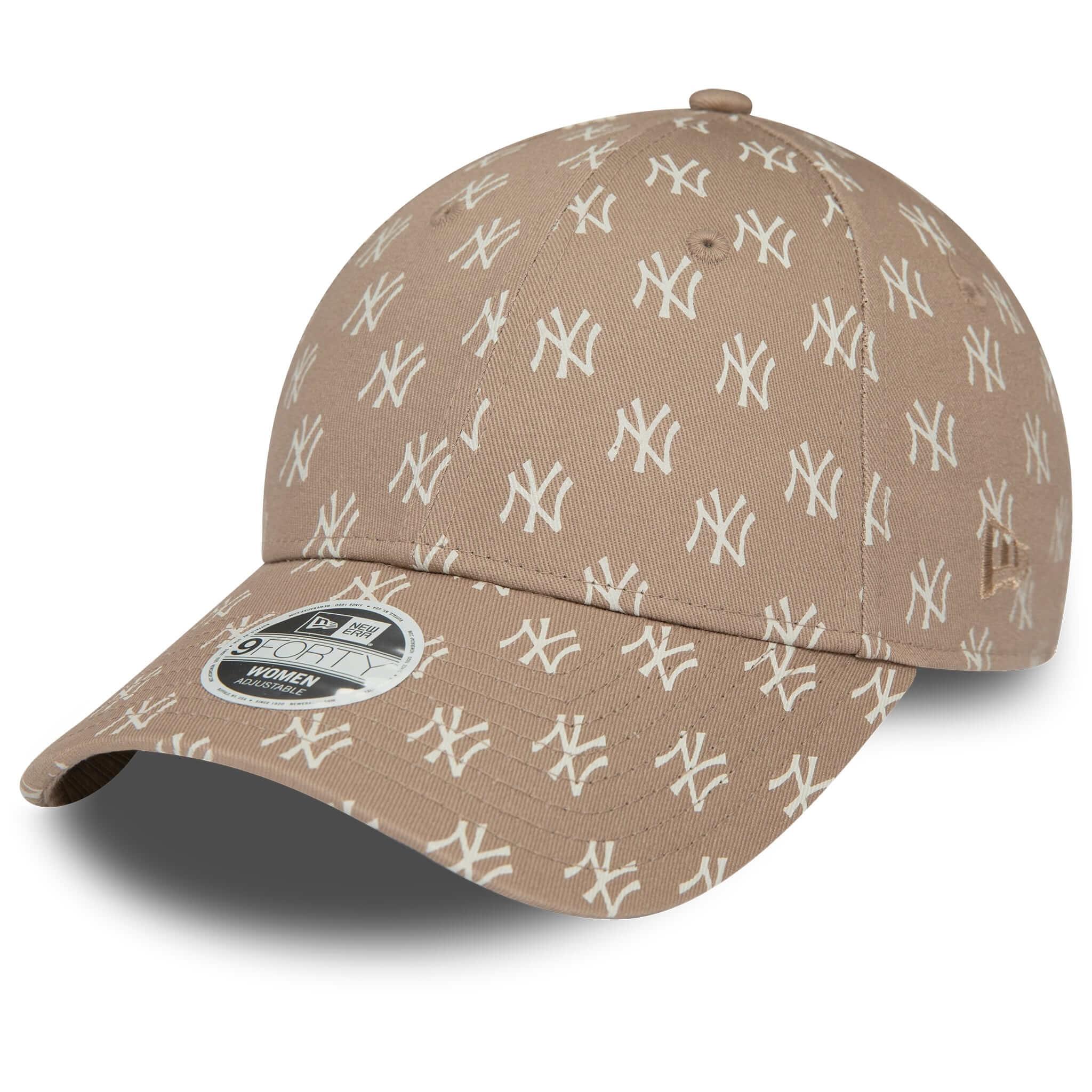 New Era Şapka - Wmns Monogram 9FORTY New York Yankees - Bej