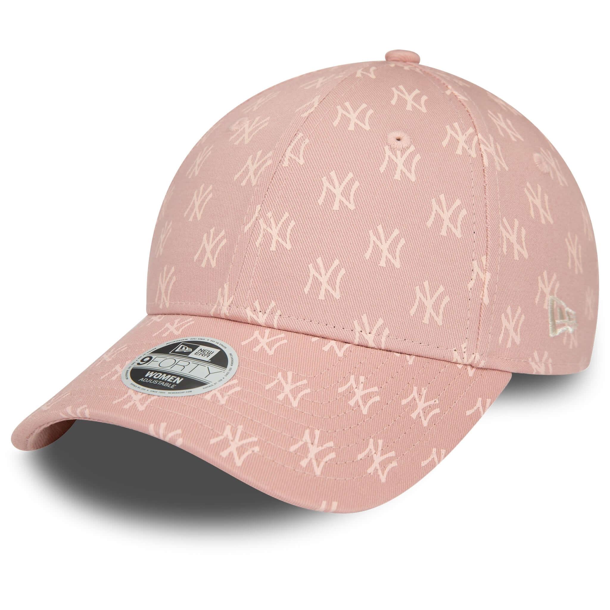 New Era Şapka - Wmns Monogram 9FORTY New York Yankees - Pembe
