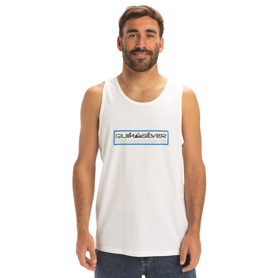 Quiksilver Ev Sun Dagger Tank Erkek Atlet - Beyaz