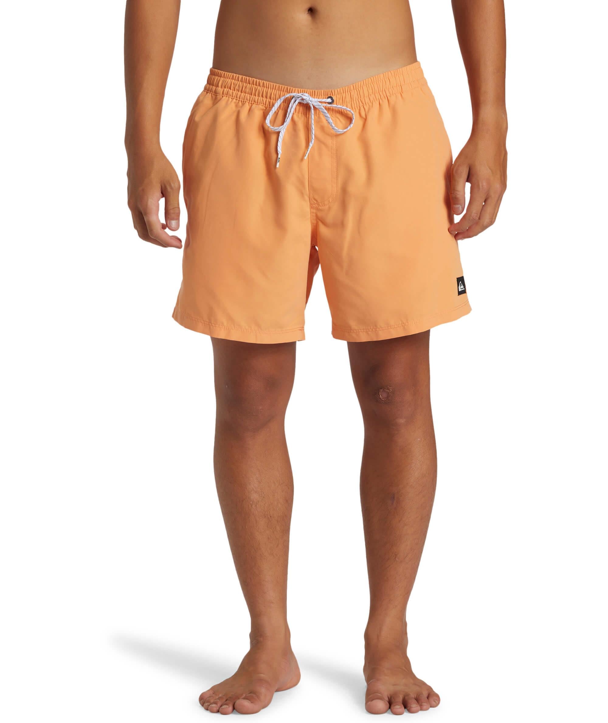 Quiksilver Everyday Solid Volley 15 Erkek Deniz Şortu - Turuncu