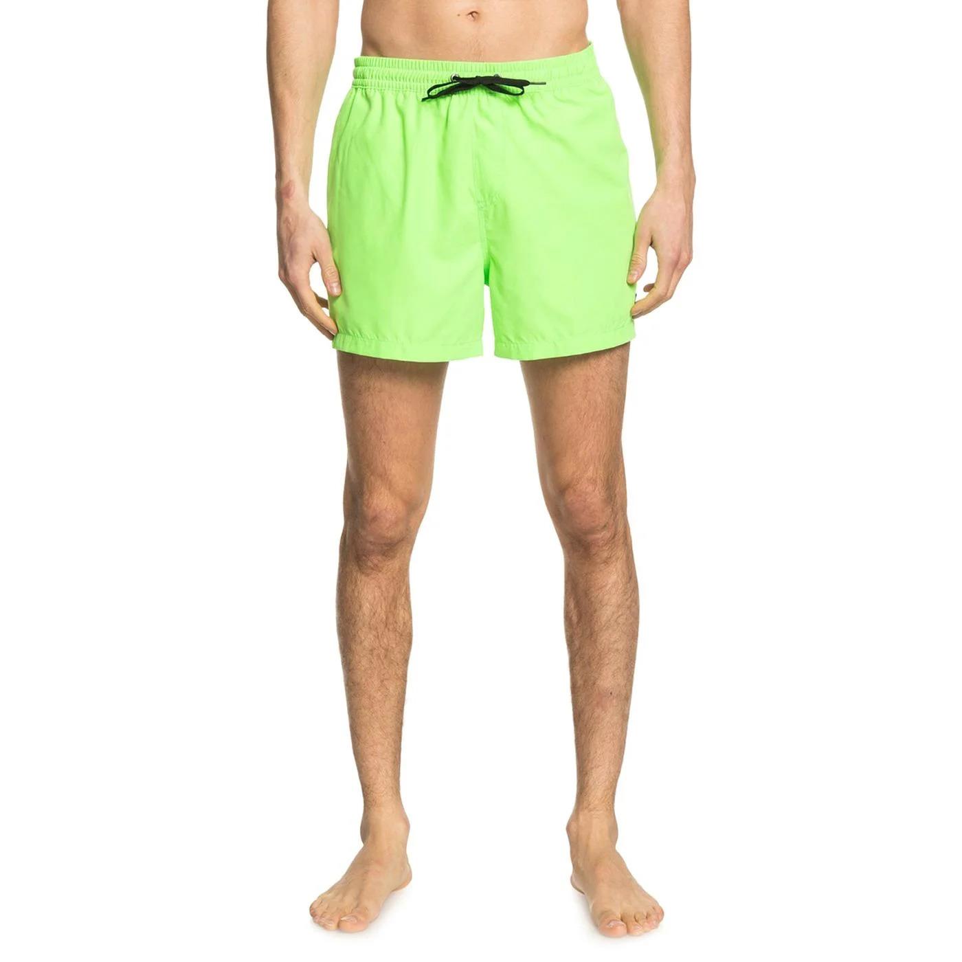 Quiksilver Everyday Solid Volley 15 Erkek Deniz Şortu - Neon Yeşil