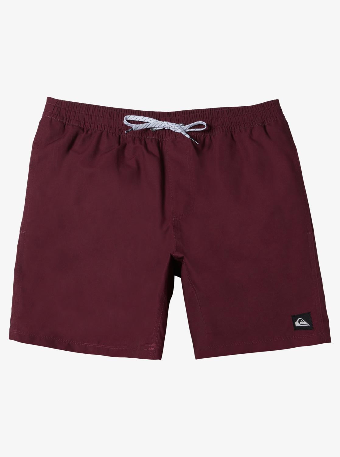 Quiksilver Everyday Solid Volley 15 Erkek Deniz Şortu - Bordo