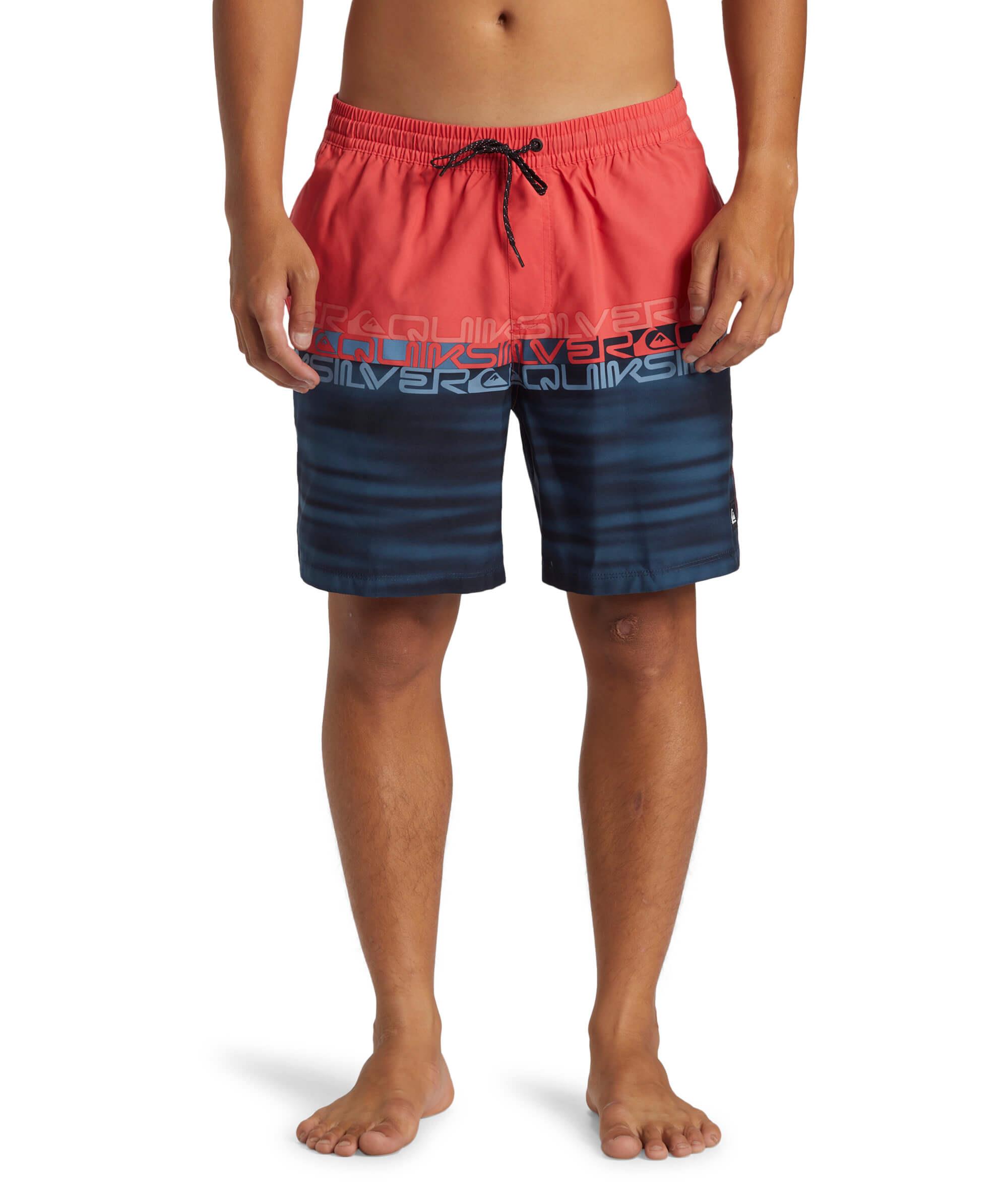 Quiksilver Everyday Wordblock Volley 17 Erkek Deniz Şortu