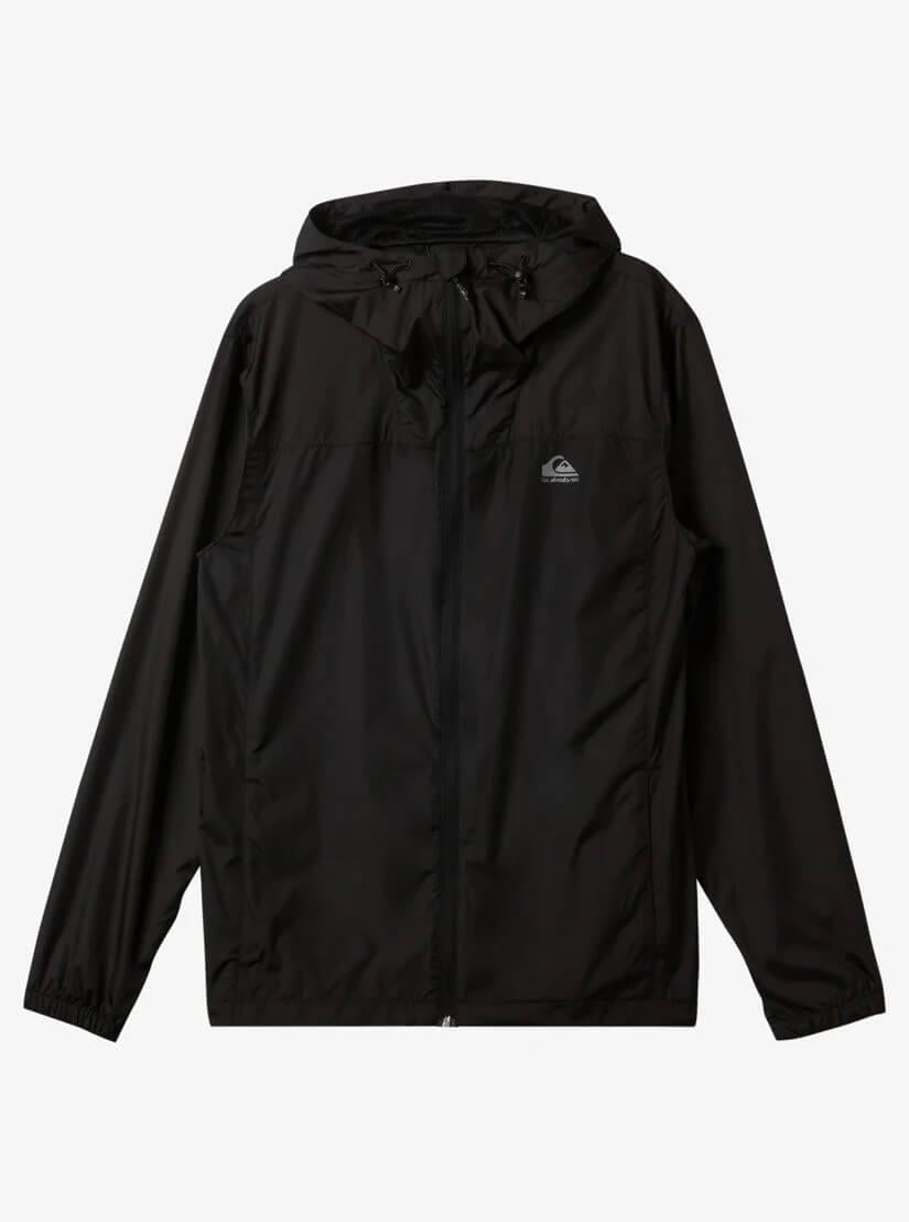 Quiksilver Overcast Windbreaker Erkek Rüzgarlık - Siyah