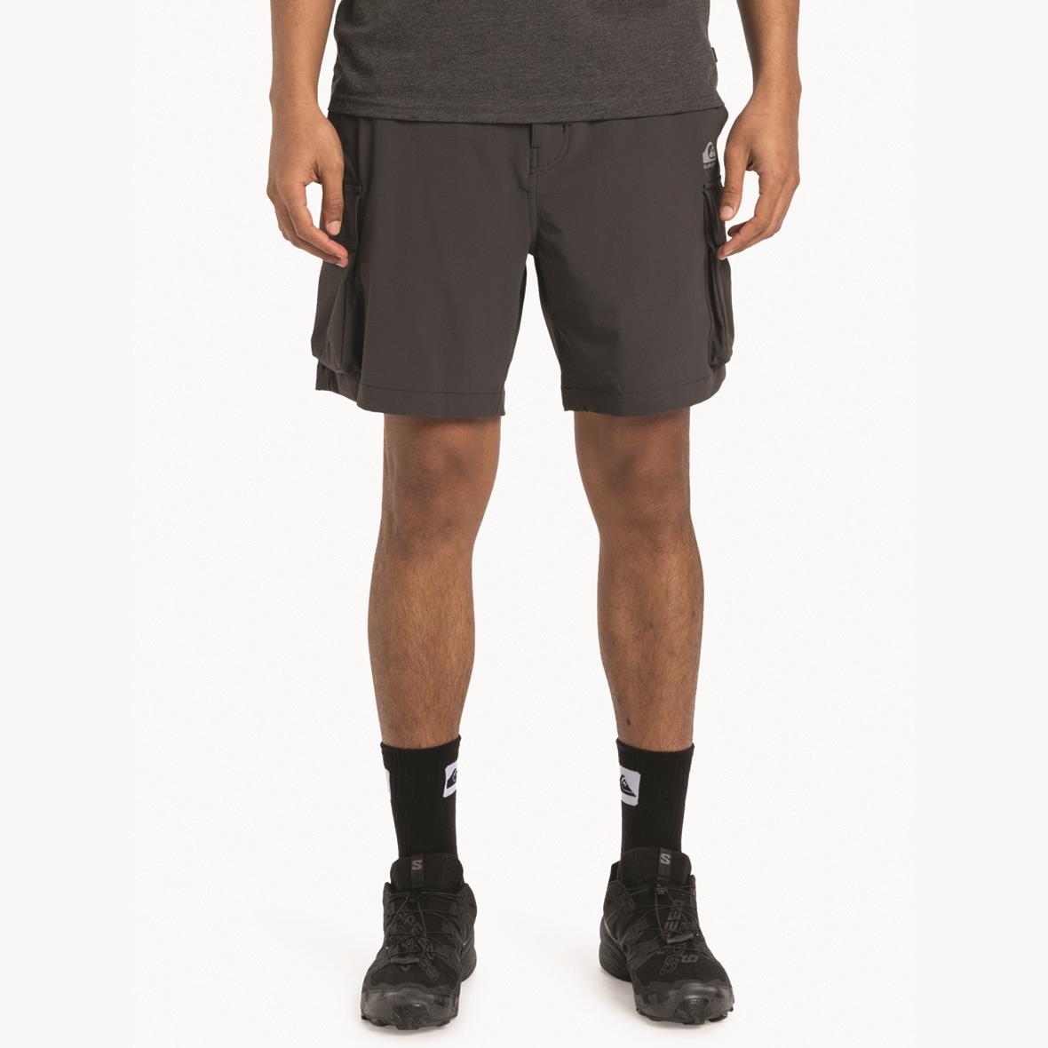 Quiksilver Run Ashore Cargo Erkek Kargo Şort - Koyu Antrasit