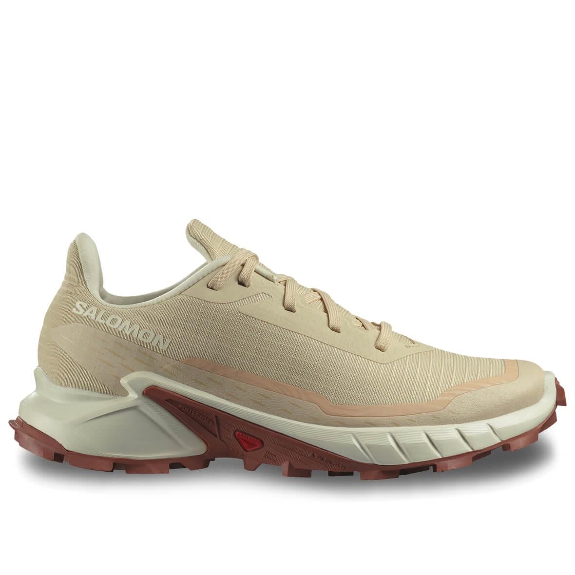 Salomon Alphacross 5 W Kadın Koşu Ayakkabısı - Krem