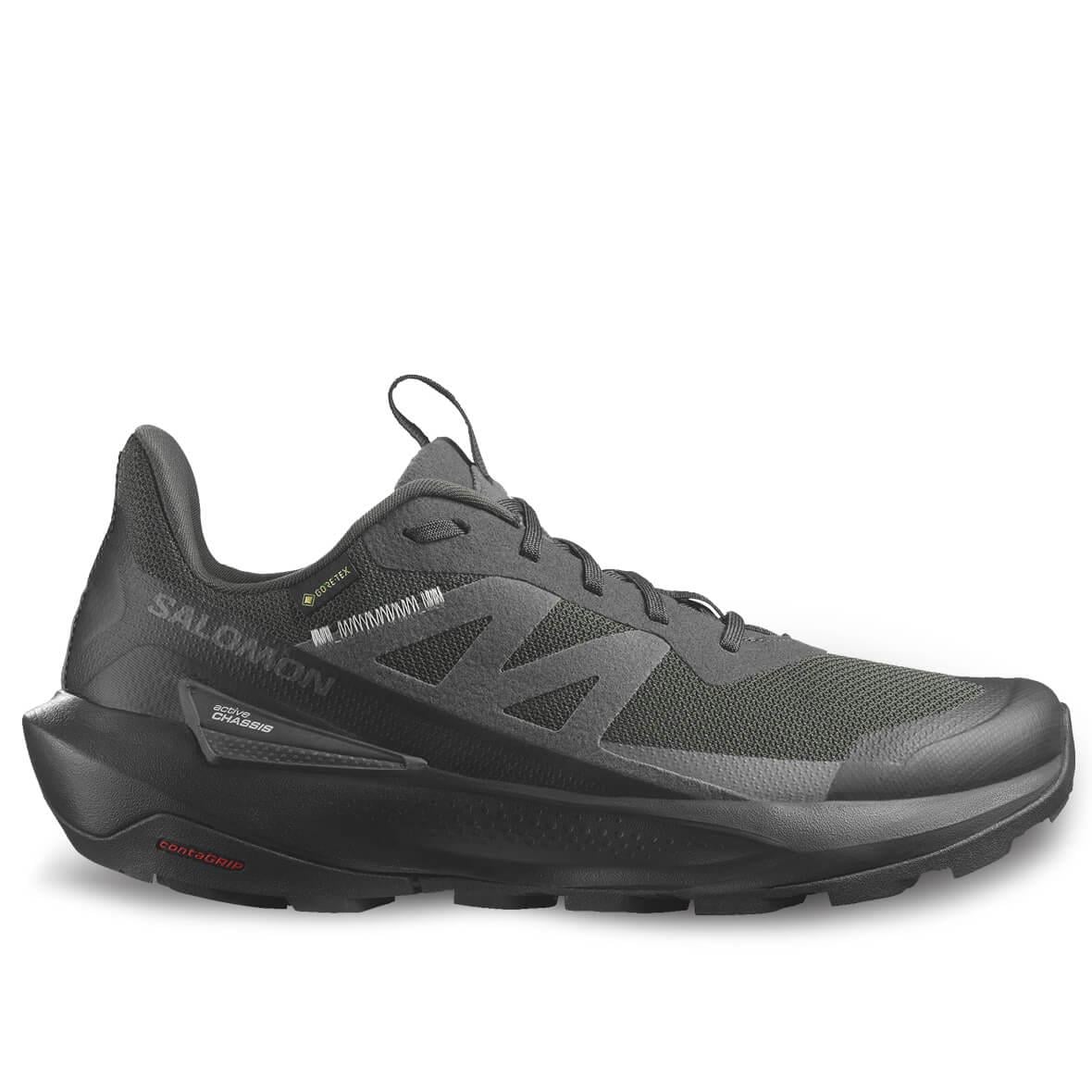 Salomon Elixir Activ GTX Gore-Tex Erkek Outdoor Ayakkabı - Siyah