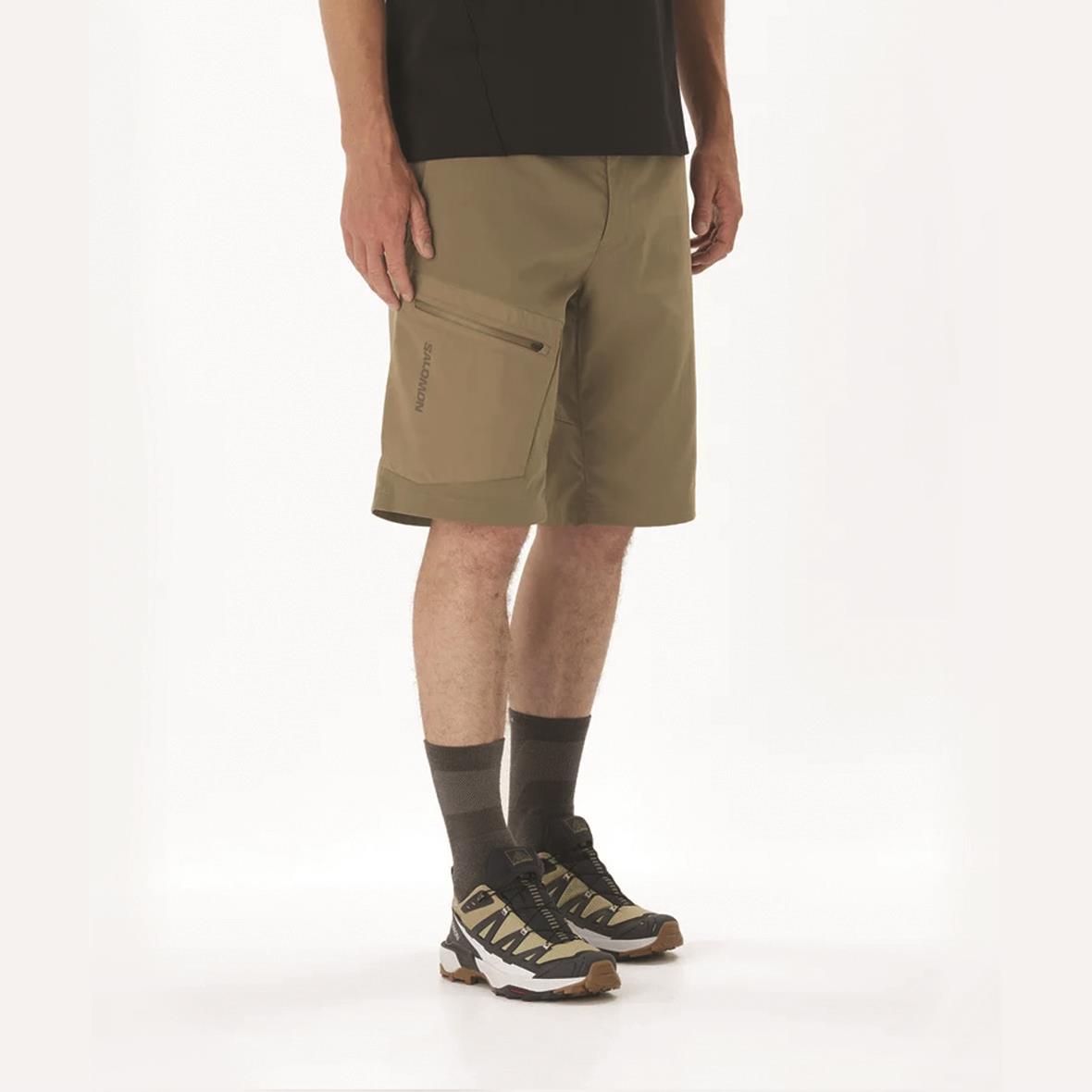 Salomon Outherpath Utility Short M Erkek Şort - Sütlü Kahve