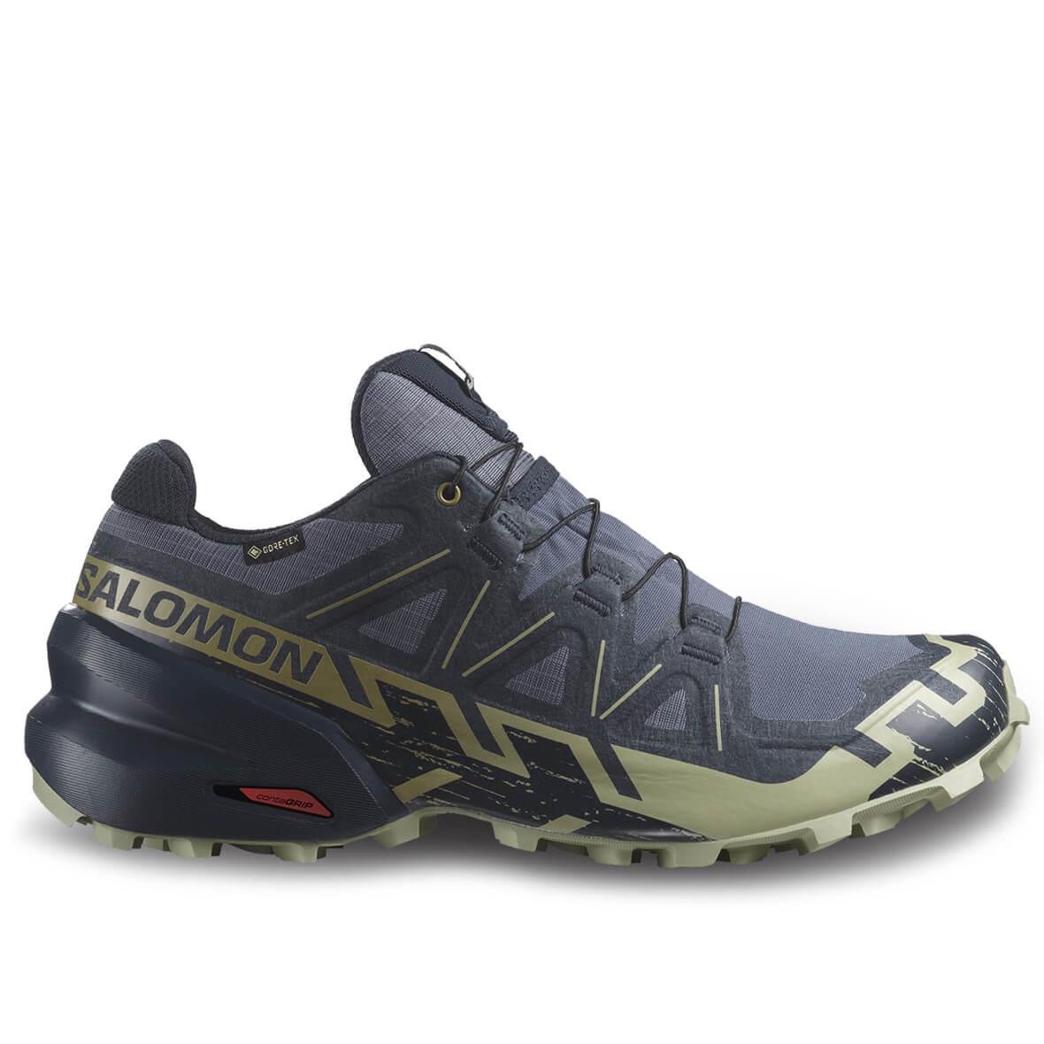Salomon Speedcross 6 GTX Gore-Tex Erkek Koşu Ayakkabısı - Gri