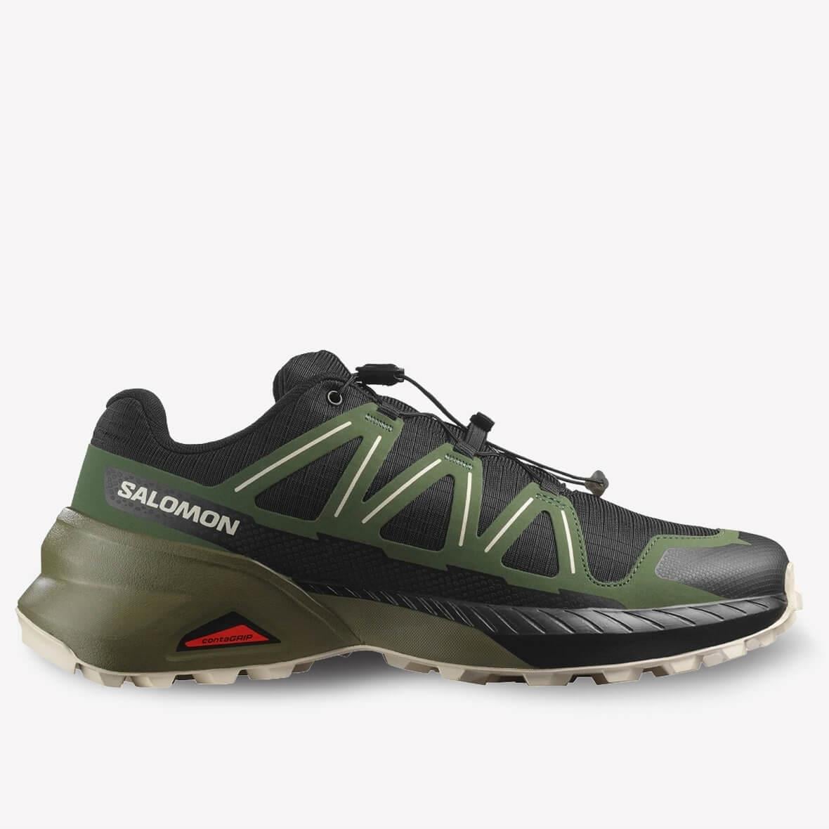 Salomon Speedcross Peak Erkek Koşu Ayakkabısı - Siyah / Haki