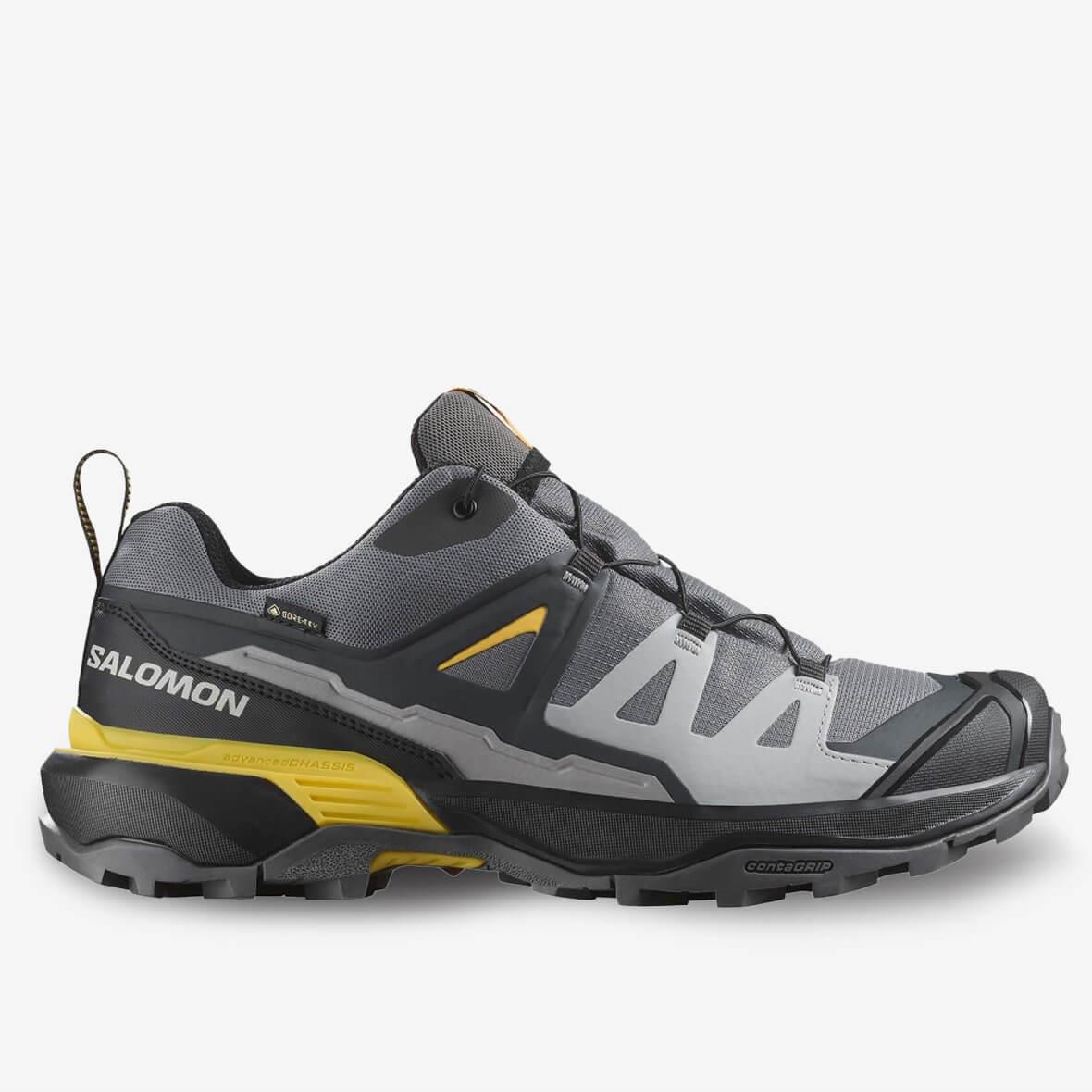 Salomon X Ultra 360 GTX Gore-Tex Erkek Outdoor Ayakkabı - Gri / Siyah