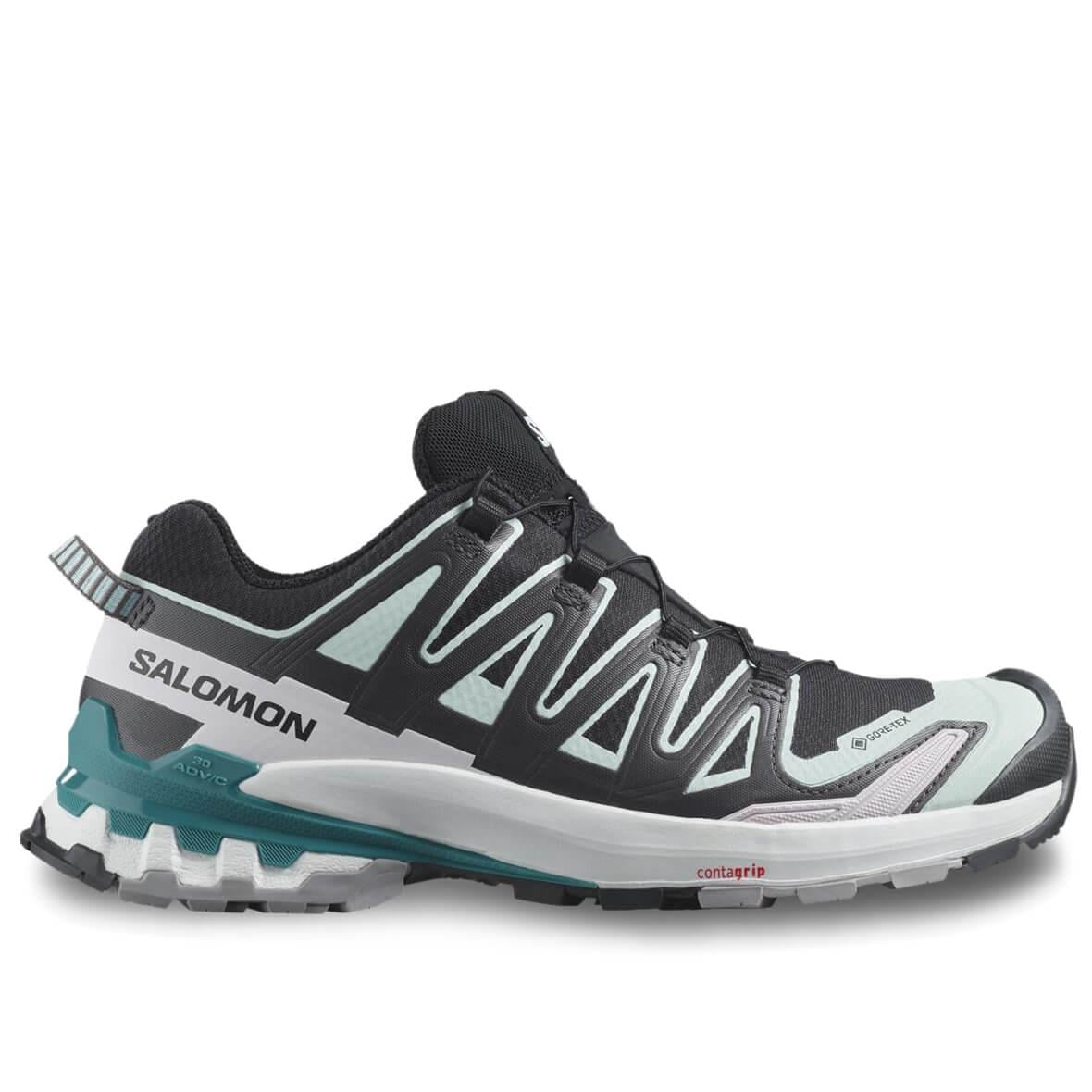Salomon XA PRO 3D V9 Gore-Tex Kadın Outdoor Ayakkabı - Su Yeşili / Siyah