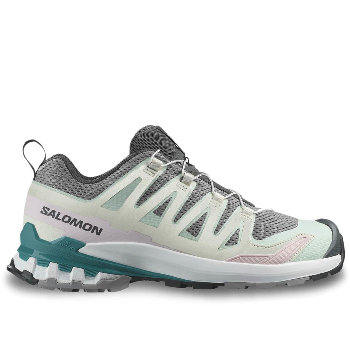 Salomon XA PRO 3D V9 W Kadın Outdoor Ayakkabı - Su Yeşili / Gri