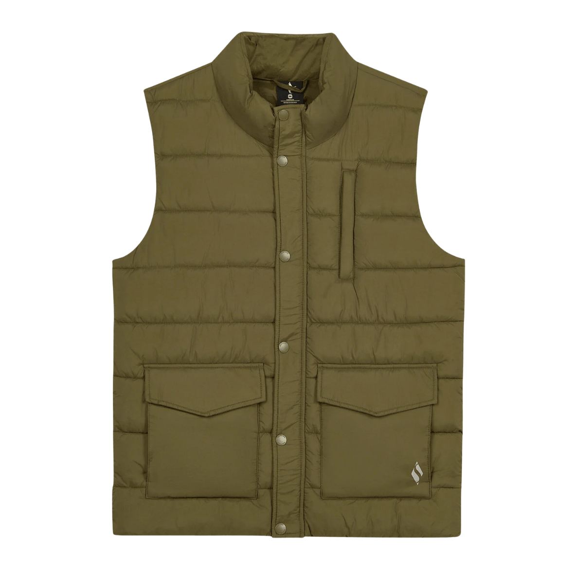 Skechers All Weather Cozy Fit Full Zip Vest S2620193-2194 Erkek Yelek - Haki