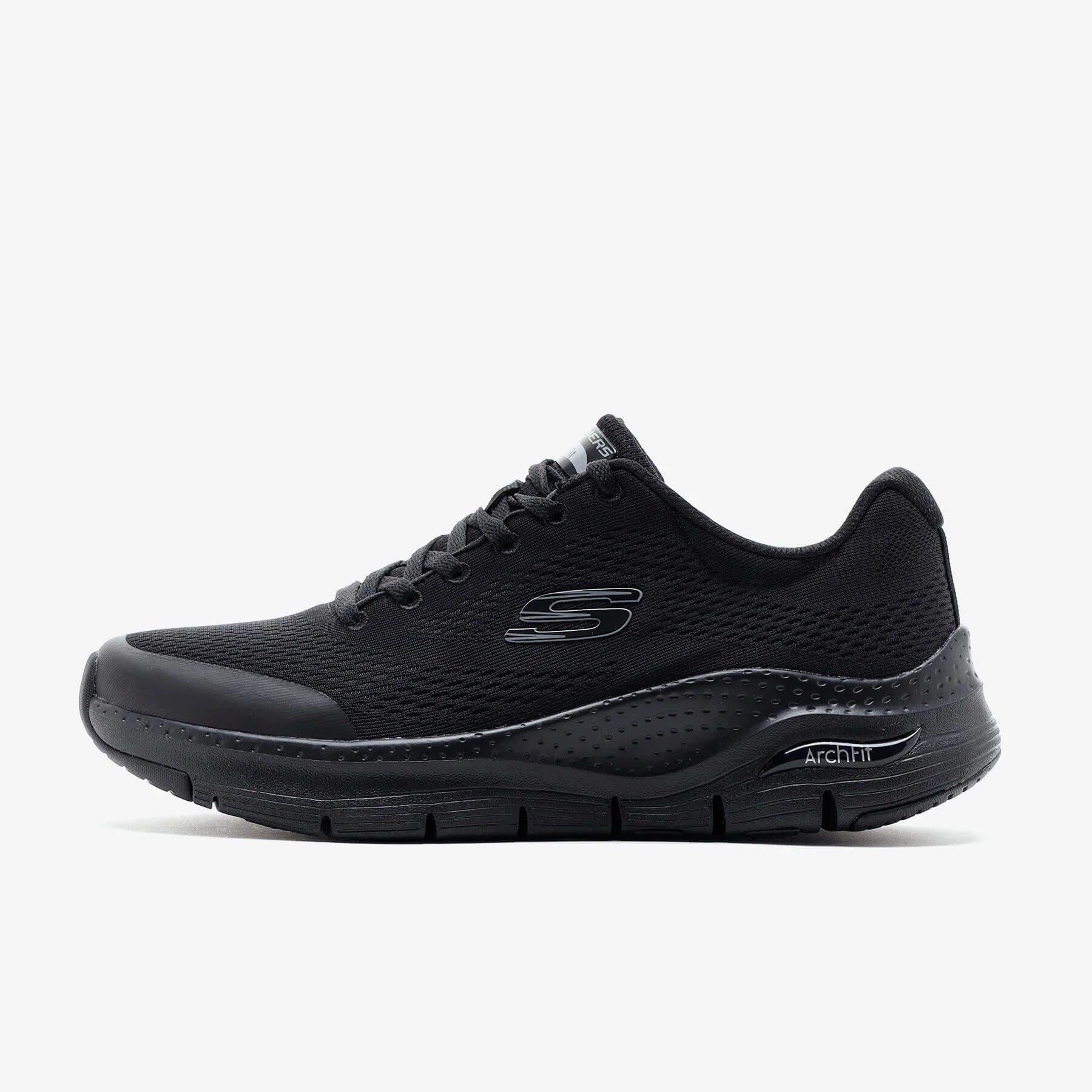 Skechers Arch Fit 232040TK BBK Erkek Sneaker - Siyah