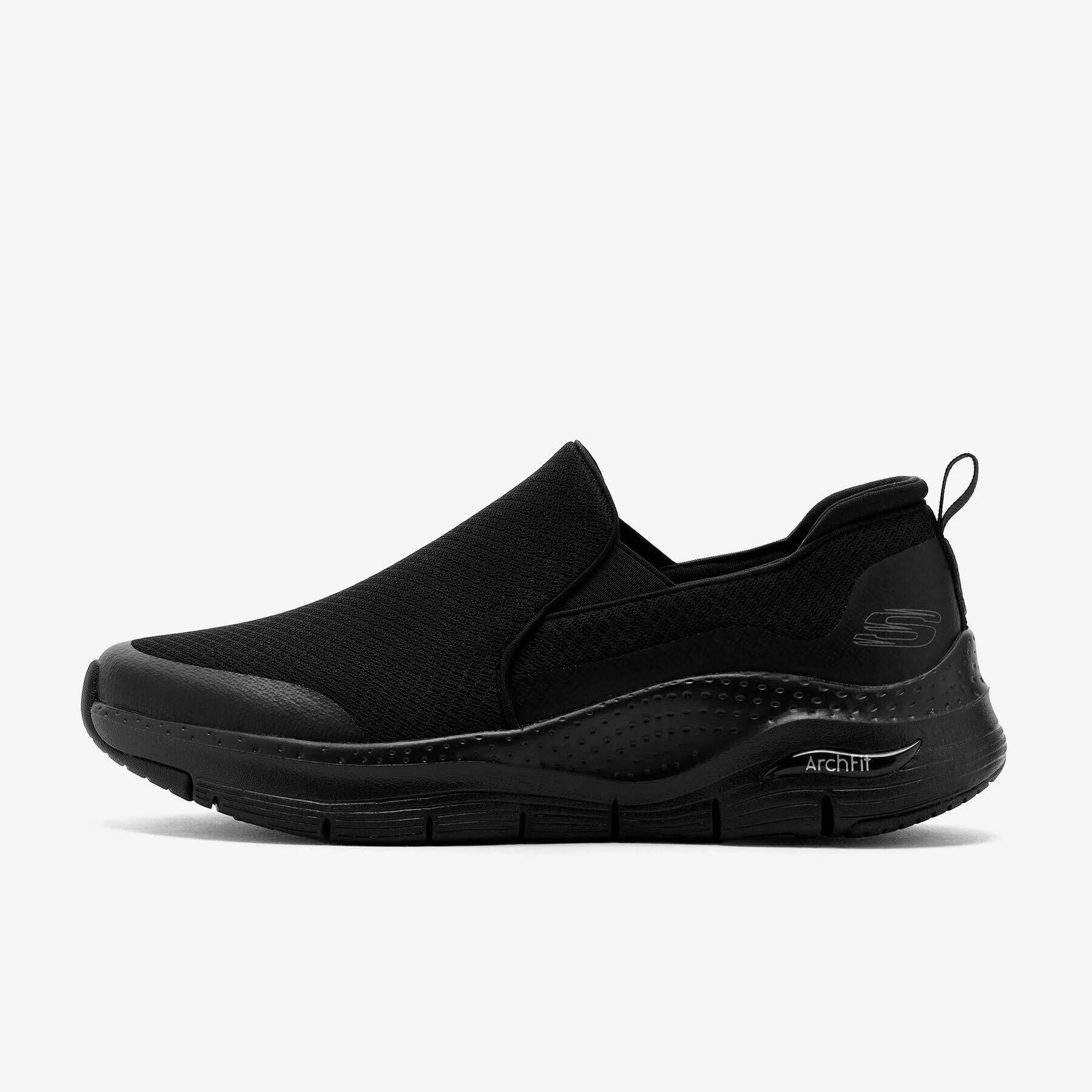 Skechers Arch Fit - Banlin 232043TK BBK Erkek Sneaker - Siyah