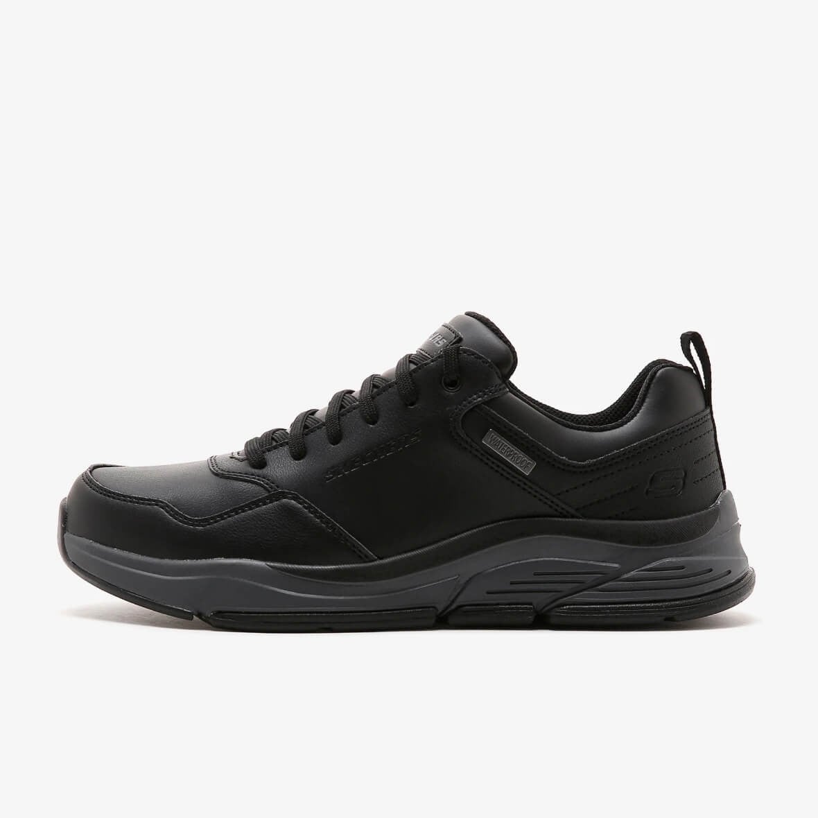 Skechers Benago Hombre 210021 BKGY  Erkek Günlük  Ayakkabı - Siyah / Gri