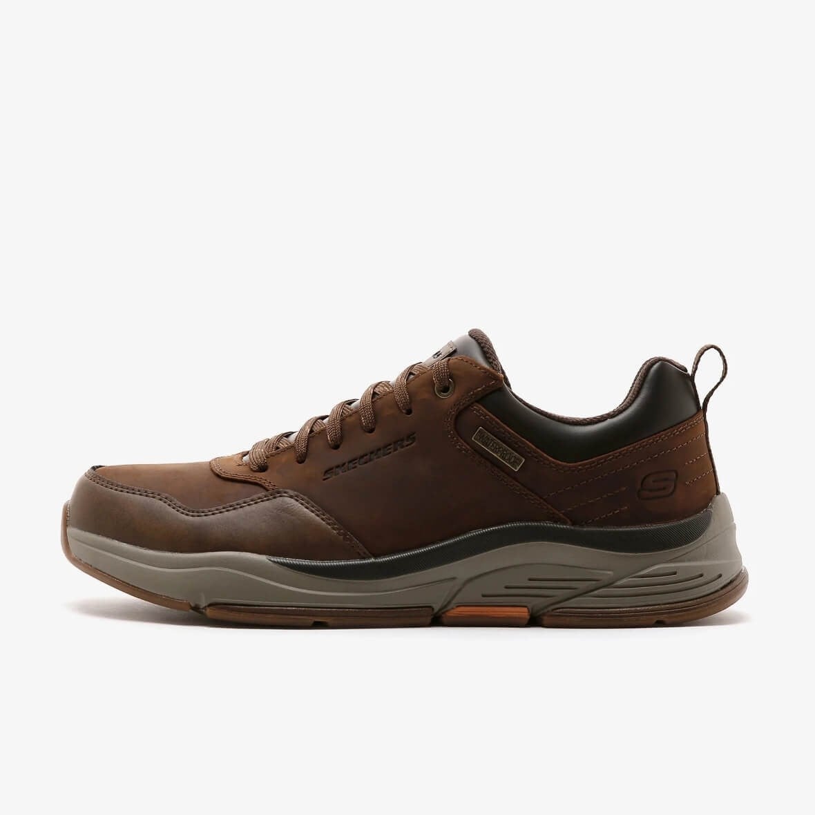 Skechers Benago Hombre 210021 CDB  Erkek Günlük Ayakkabı - Kahverengi