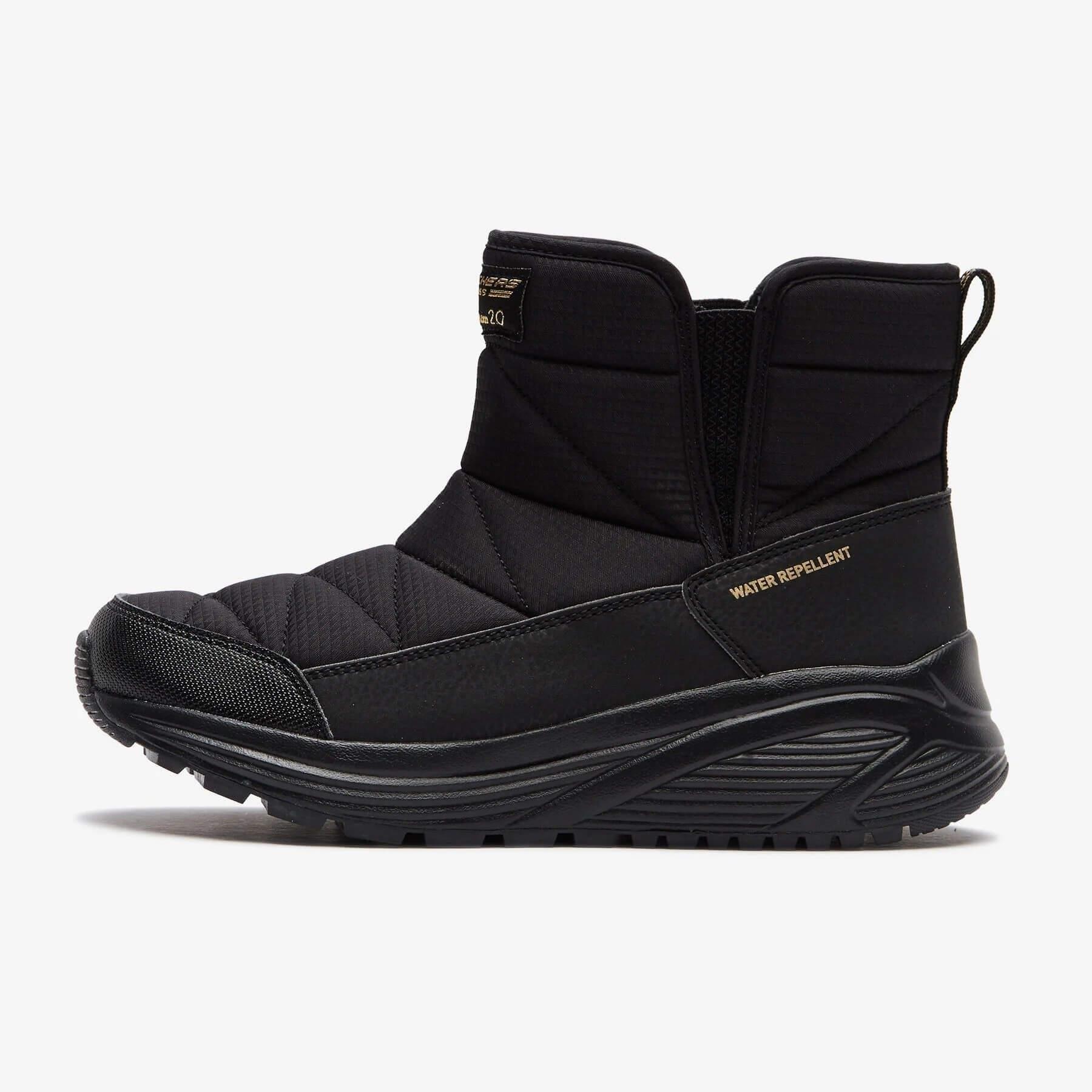Skechers Bobs Sparrow 2.0 - Club Snow 117059 TPE Kadın Kar Botu - Siyah