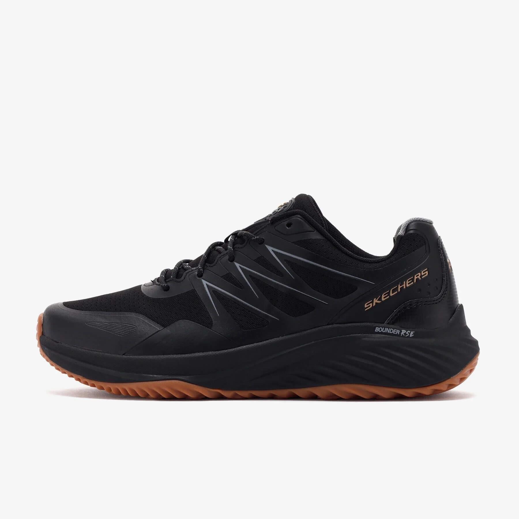 Skechers Bounder Rse - Zoner 232781 BKGD Erkek Sneaker - Siyah