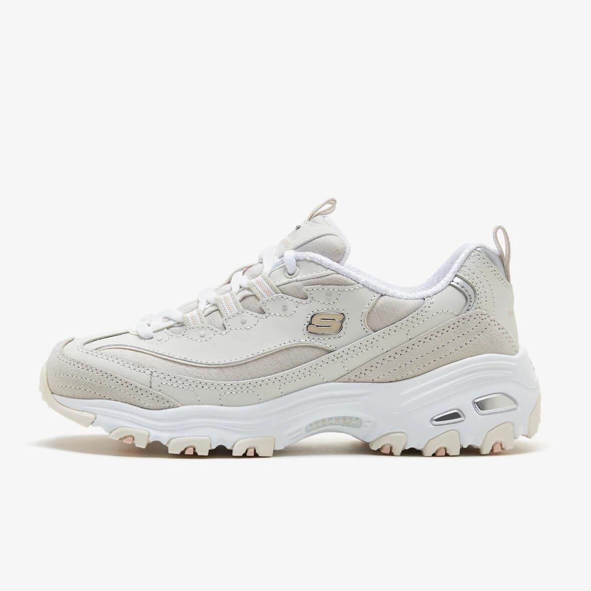 Skechers D'Lites Me Time 11936 NAT Kadın Sneaker - Bej