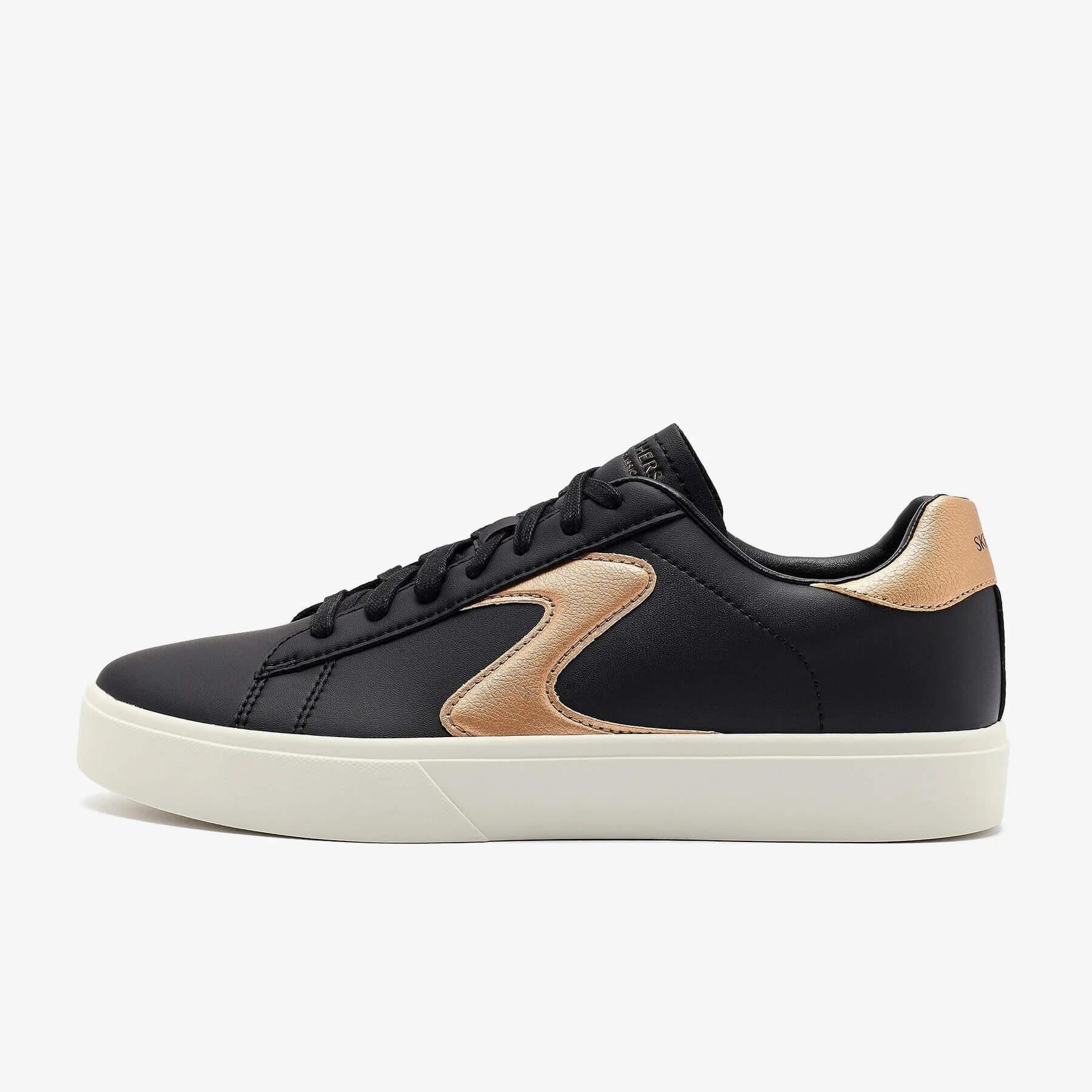 Skechers Eden LX - Beaming Glory 185016 BKRG Kadın Sneaker - Siyah