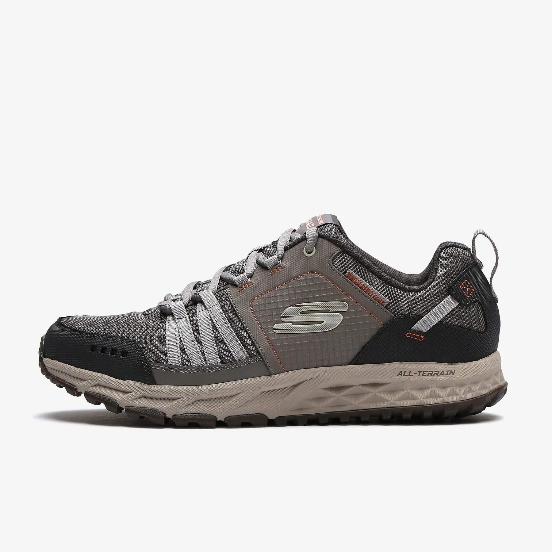 Skechers Escape Plan 51591 TNCC Erkek Outdoor Ayakkabı - Gri