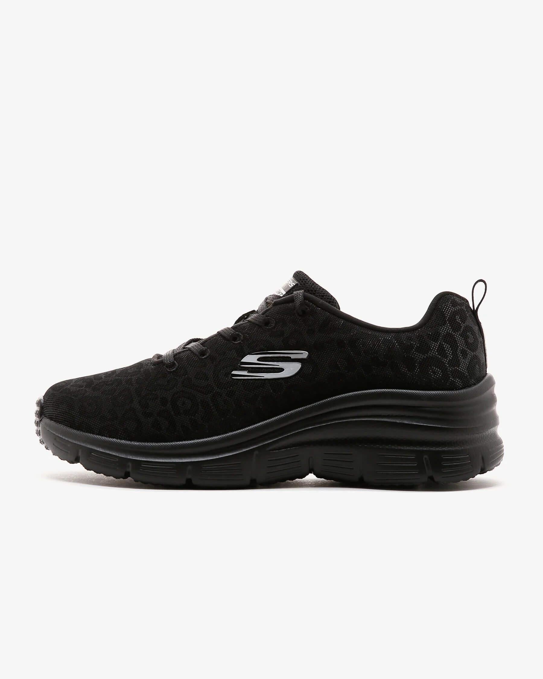 Skechers Fashion Fit 88888179TK BBK Kadın Sneaker - Siyah