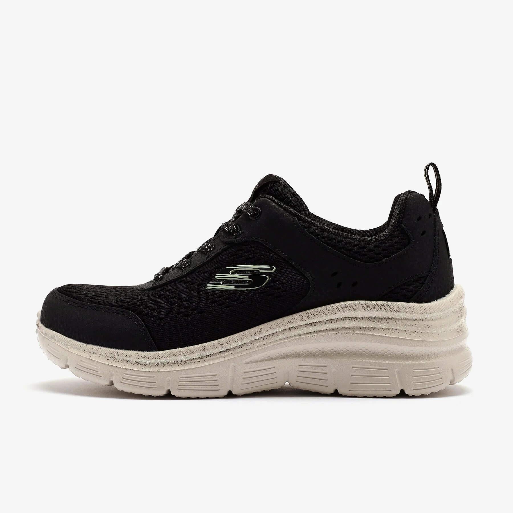 Skechers Fashion Fit 896294TK BKGD Kadın Sneaker - Siyah
