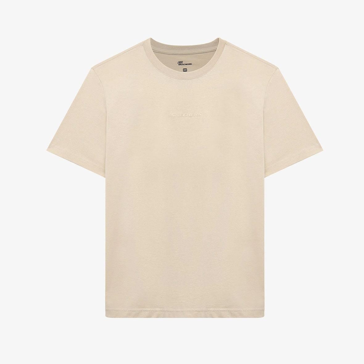 Skechers M Essential S2510017-013 Erkek T-Shirt - Bej