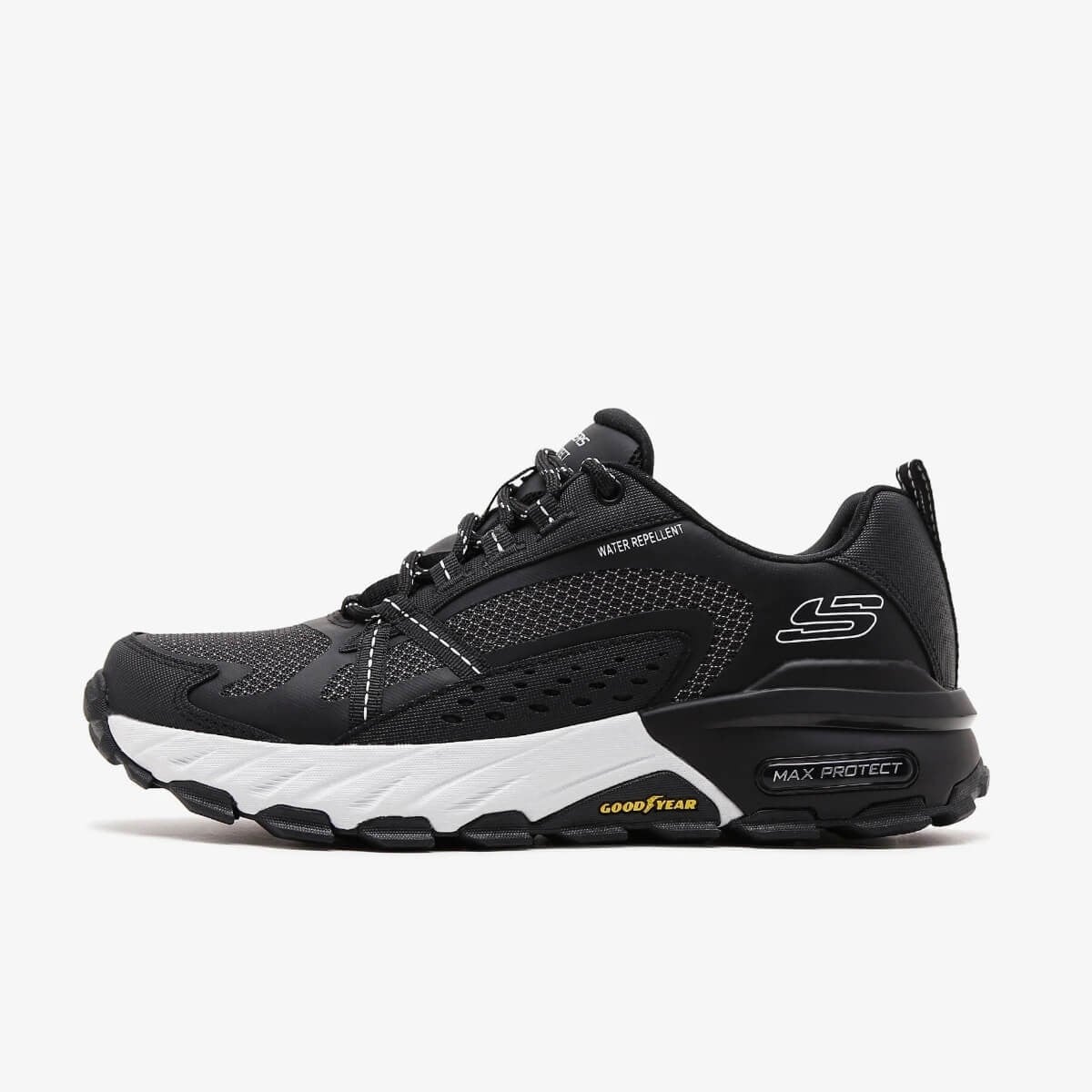 Skechers Max Protect 237303 BBK Erkek Outdoor Ayakkabı - Siyah / Gri