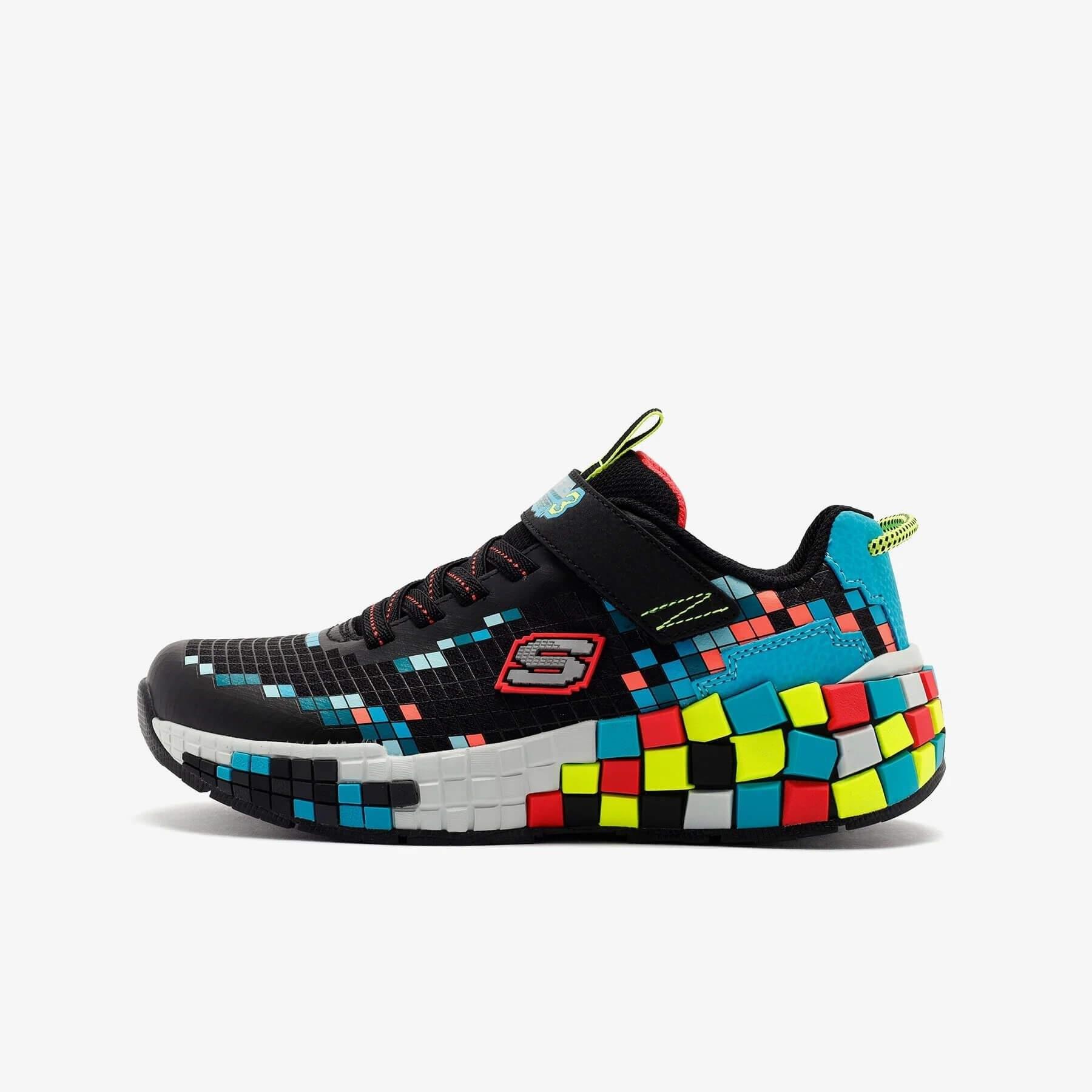 Skechers Megacraft 3.0 402182L BKMT Çocuk Spor Ayakkabı - Siyah / Multi