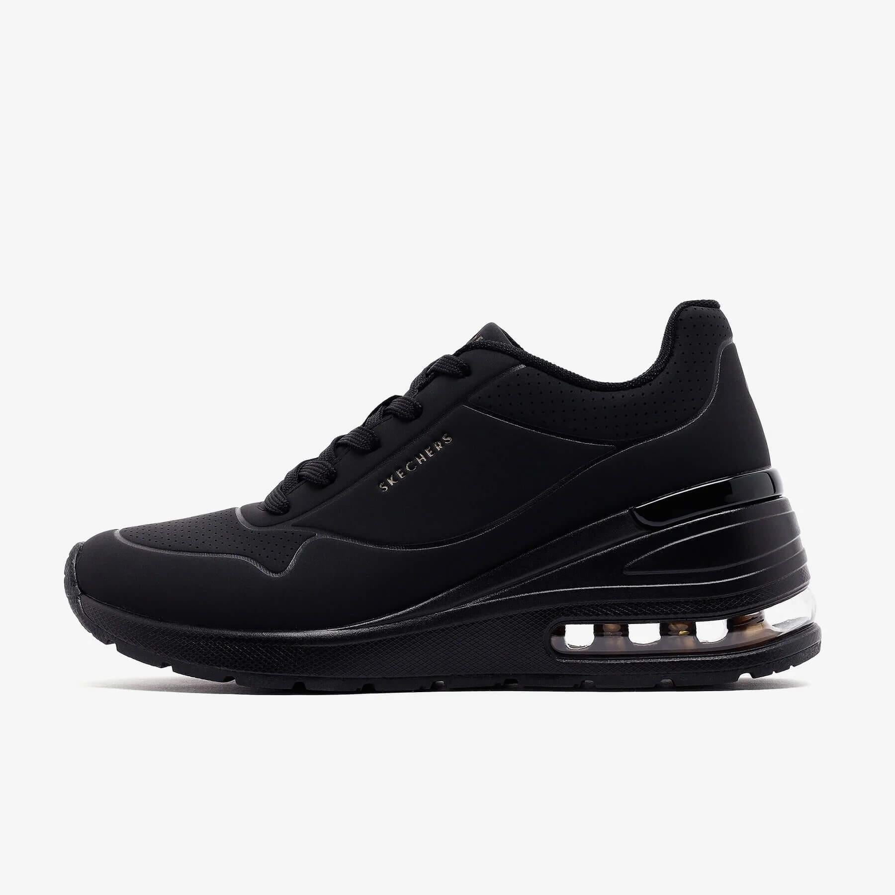 Skechers Million Air - Elevated Air 155401 BBK Kadın Sneaker - Siyah