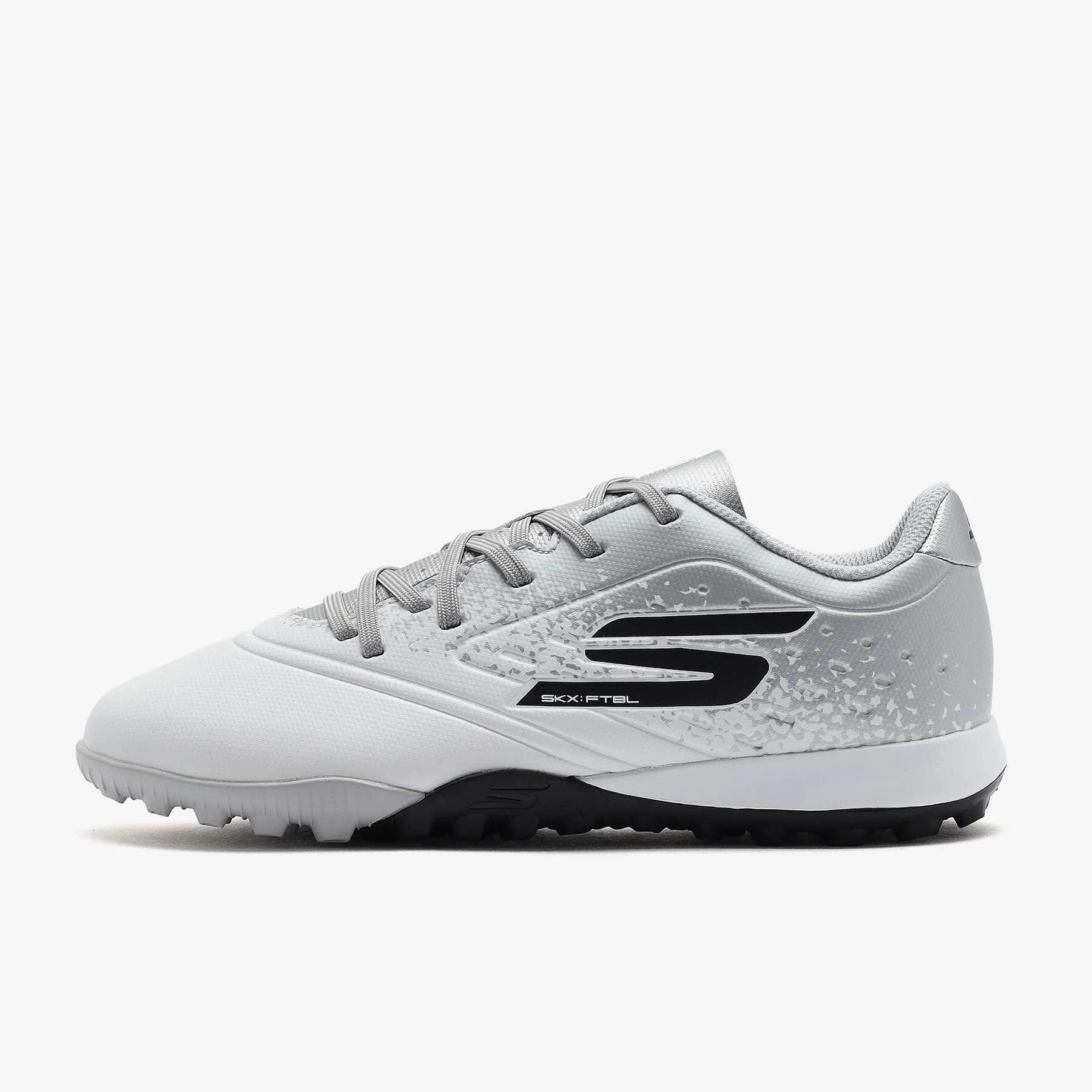Skechers  Razor 1.5 Jr Youth Tf 252061L WSL Çocuk Krampon - Beyaz / Gümüş