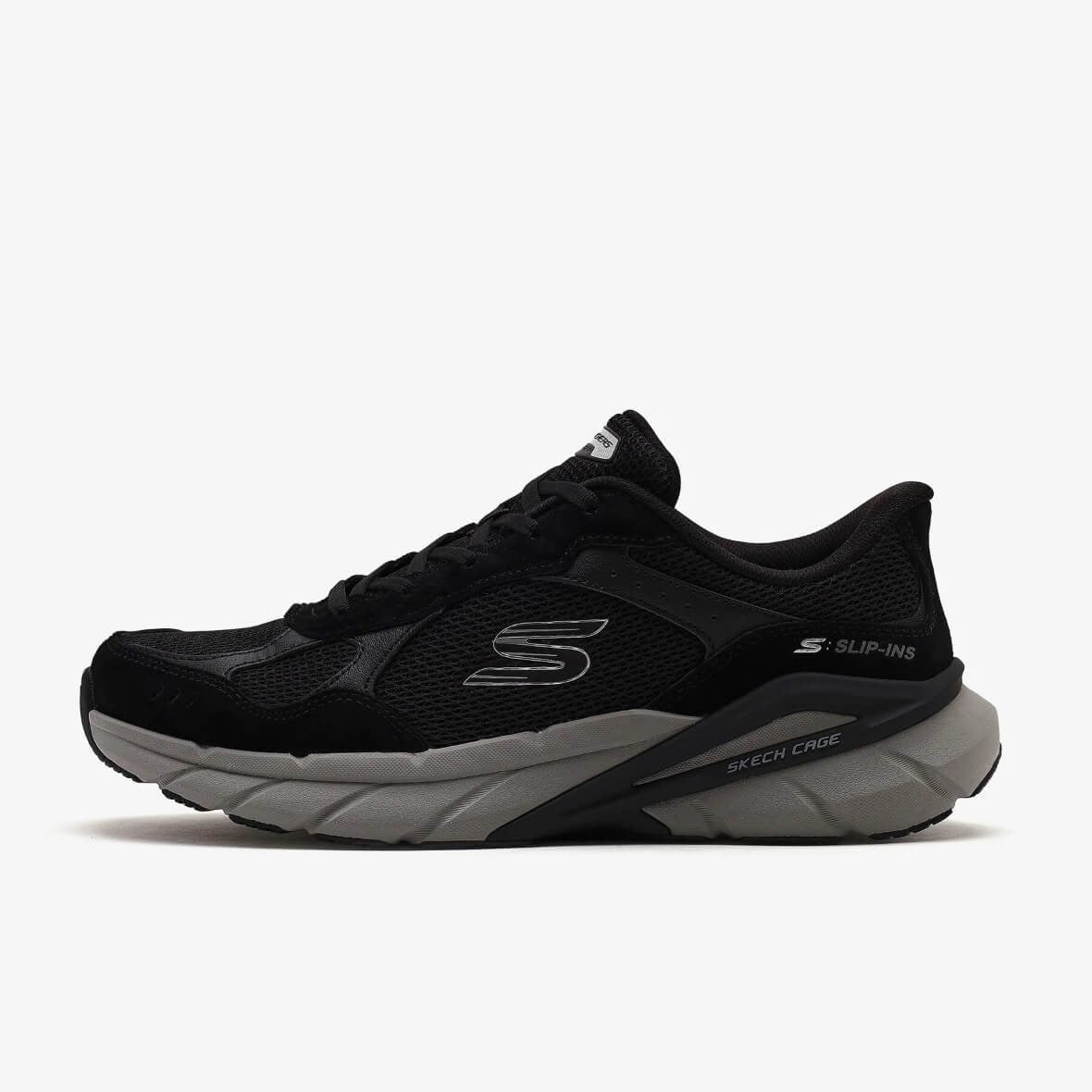 Skechers Skech Cage Lexon 233275 BKCC Erkek Spor Ayakkabı - Siyah