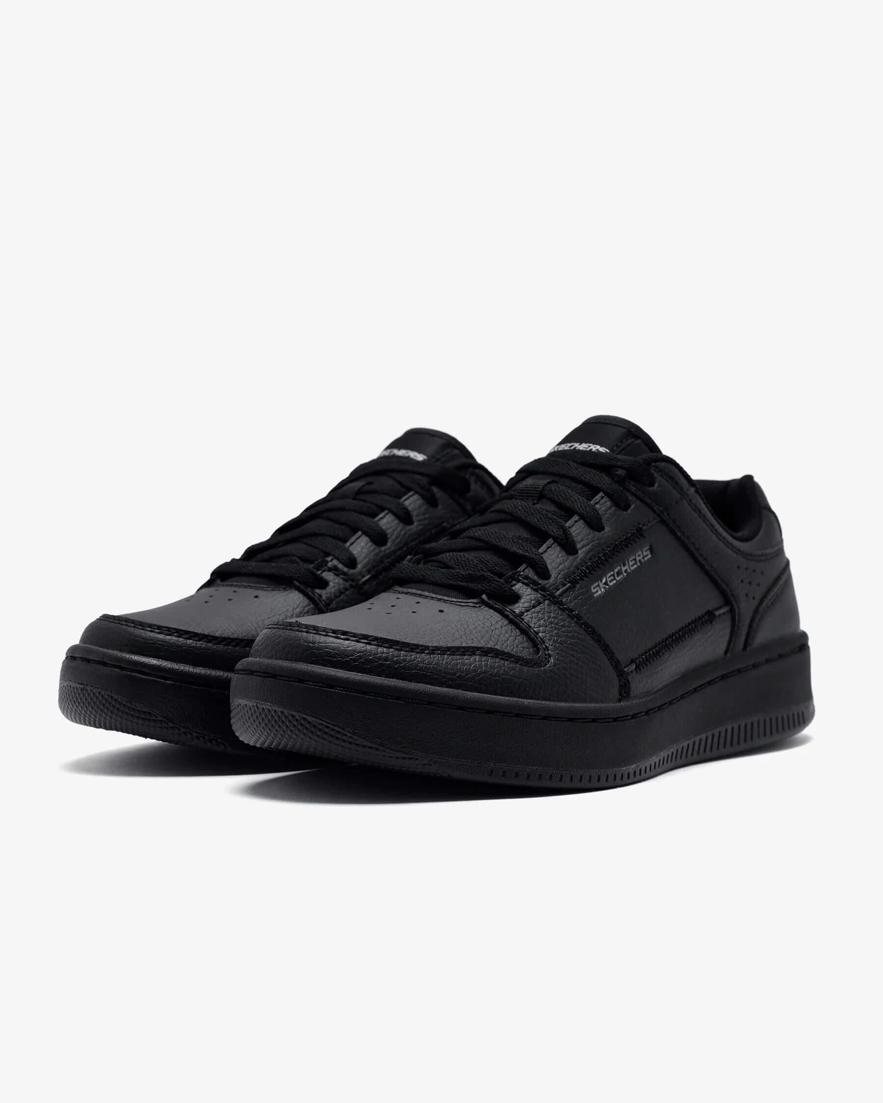 Skechers Sport Court 92 - Vistaway 232478 BBK Erkek Sneaker - Siyah