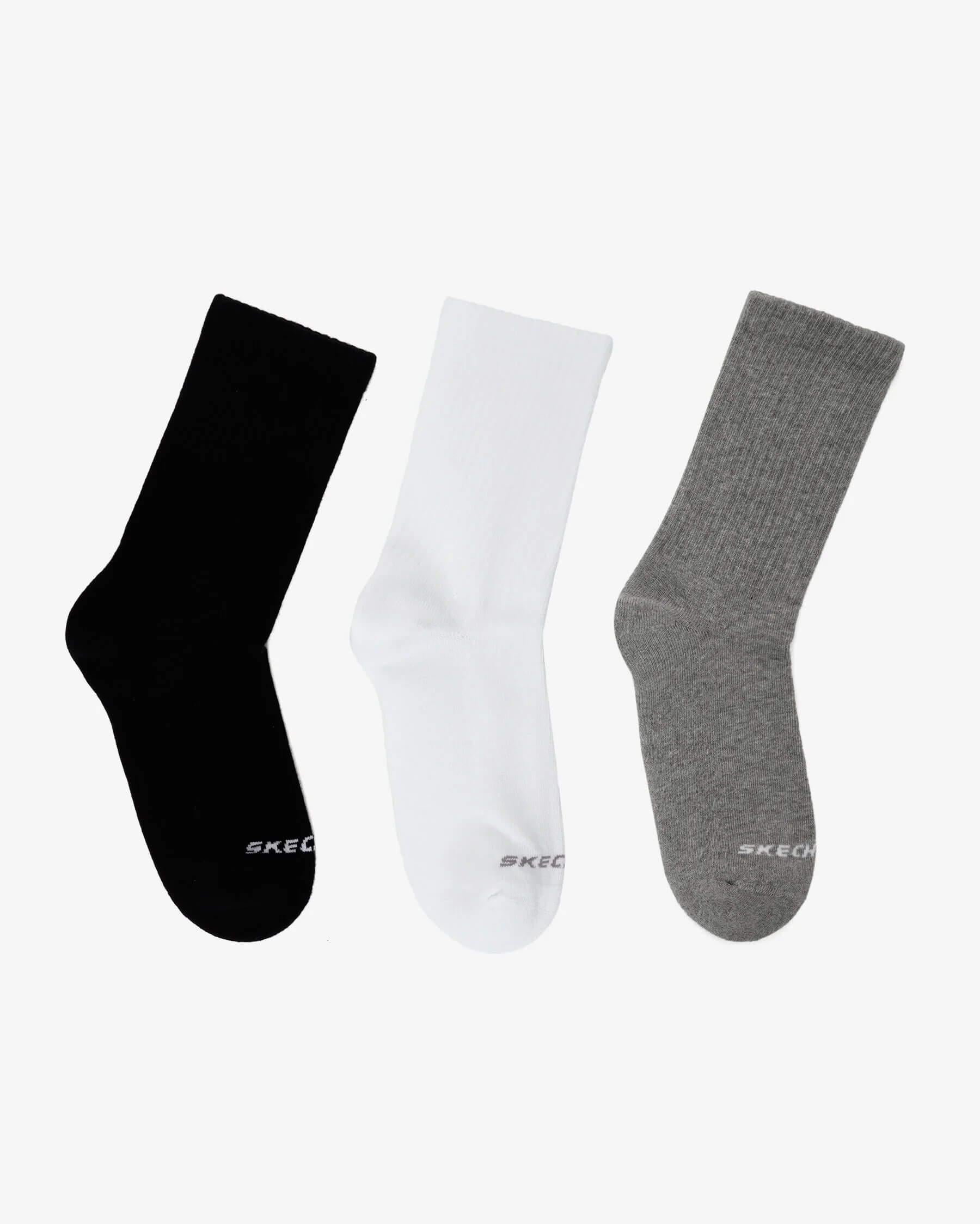 Skechers U Crew Cut Sock S-192135-900 Unisex Çorap - 3'lü Paket