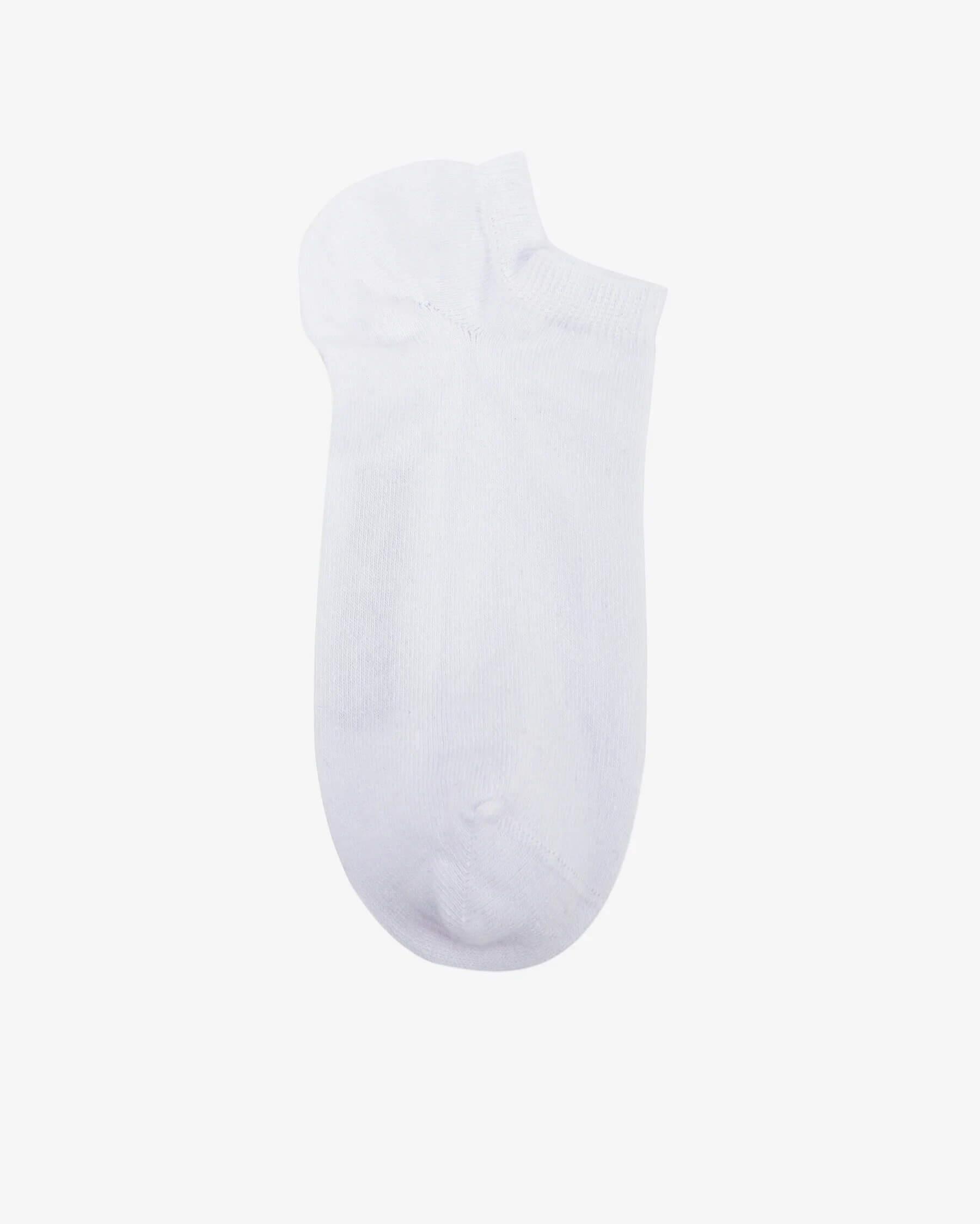 Skechers U Low Cut Single Sock S-212505-100 Unisex Çorap - Beyaz