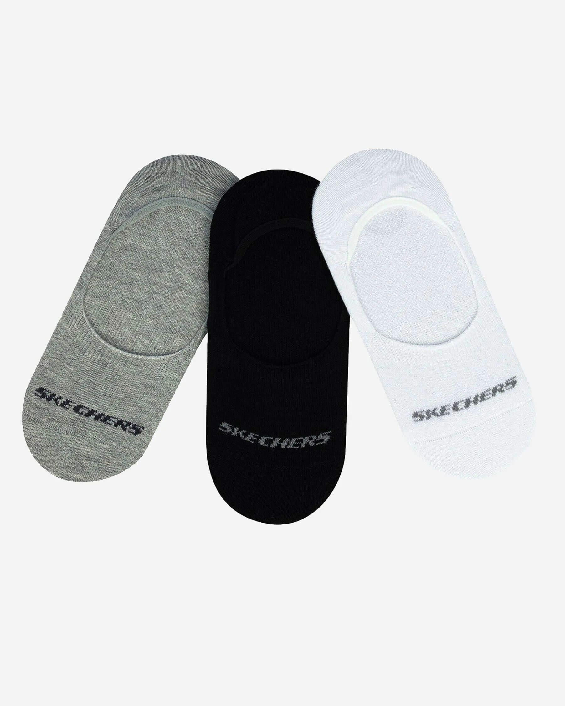 Skechers U No Show 3 Pack Sock S-192134-900 Unisex Çorap - 3'lü Paket