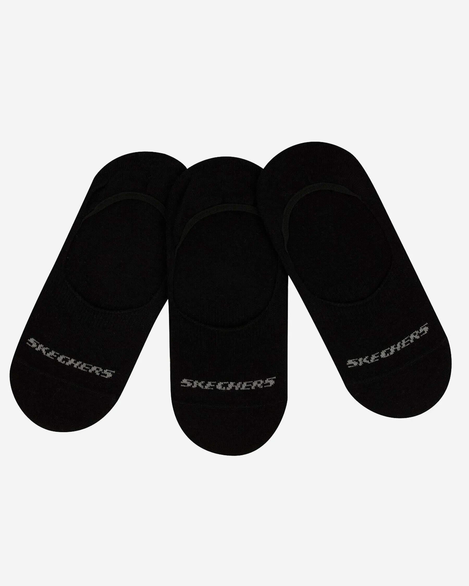 Skechers U No Show 3 Pack Sock S-192134-001 Unisex Çorap - 3'lü Paket