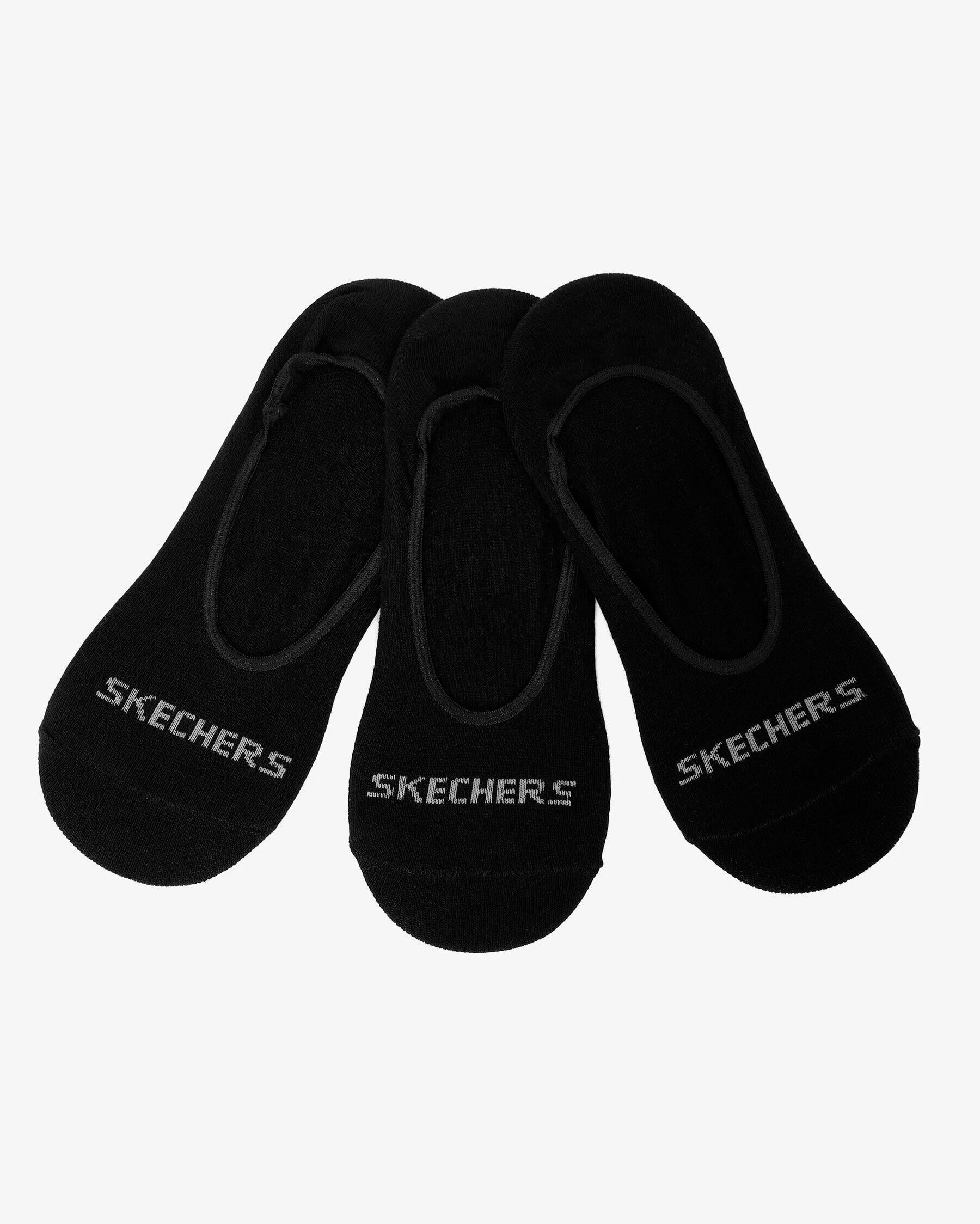 Skechers U No Show 3 Pack Sock S-212289-001 Unisex Çorap - 3'lü Paket