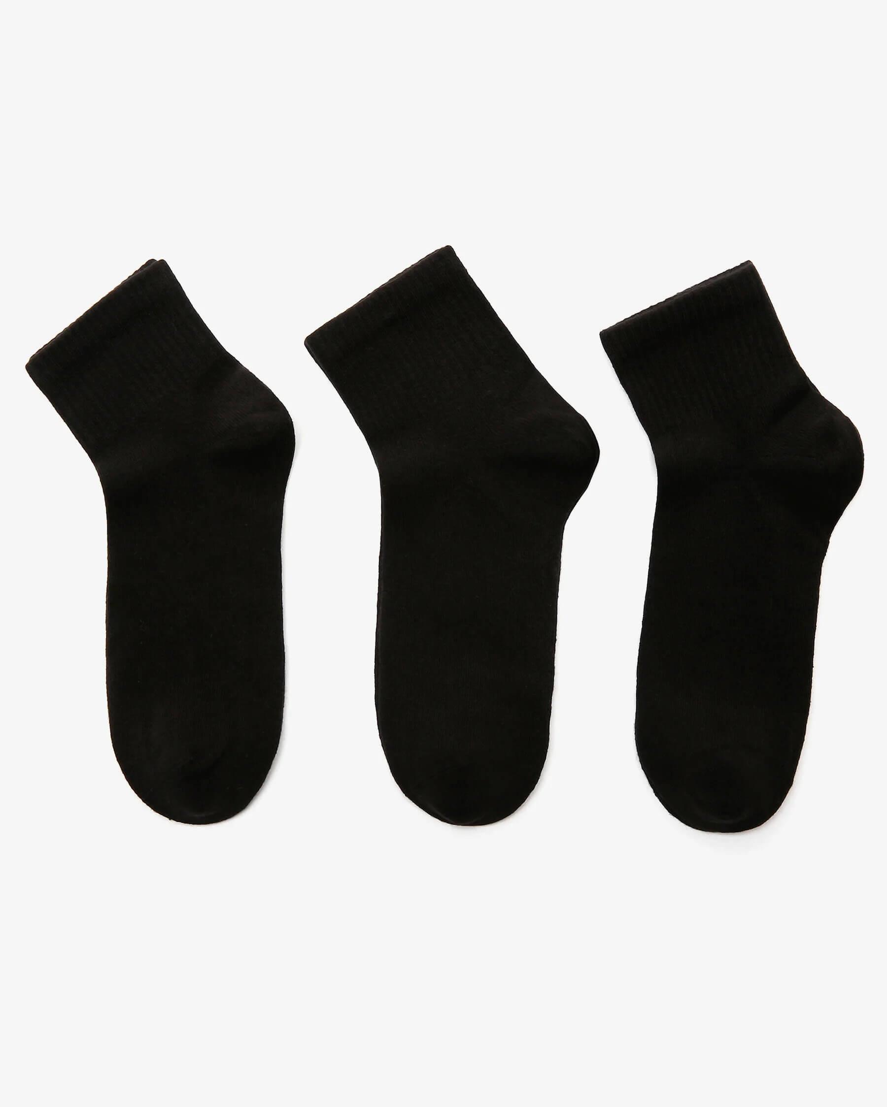 Skechers U Nopad Mid Cut 3 Pack Sock S-192139-001 Unisex Çorap - 3'lü Paket