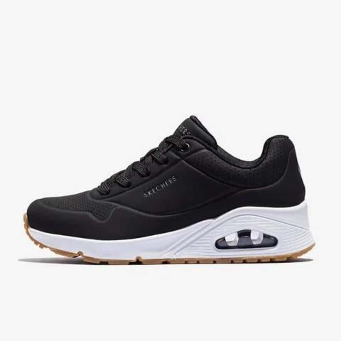 Skechers Uno - Stand On Air 52458 BLK Erkek Sneaker - Siyah