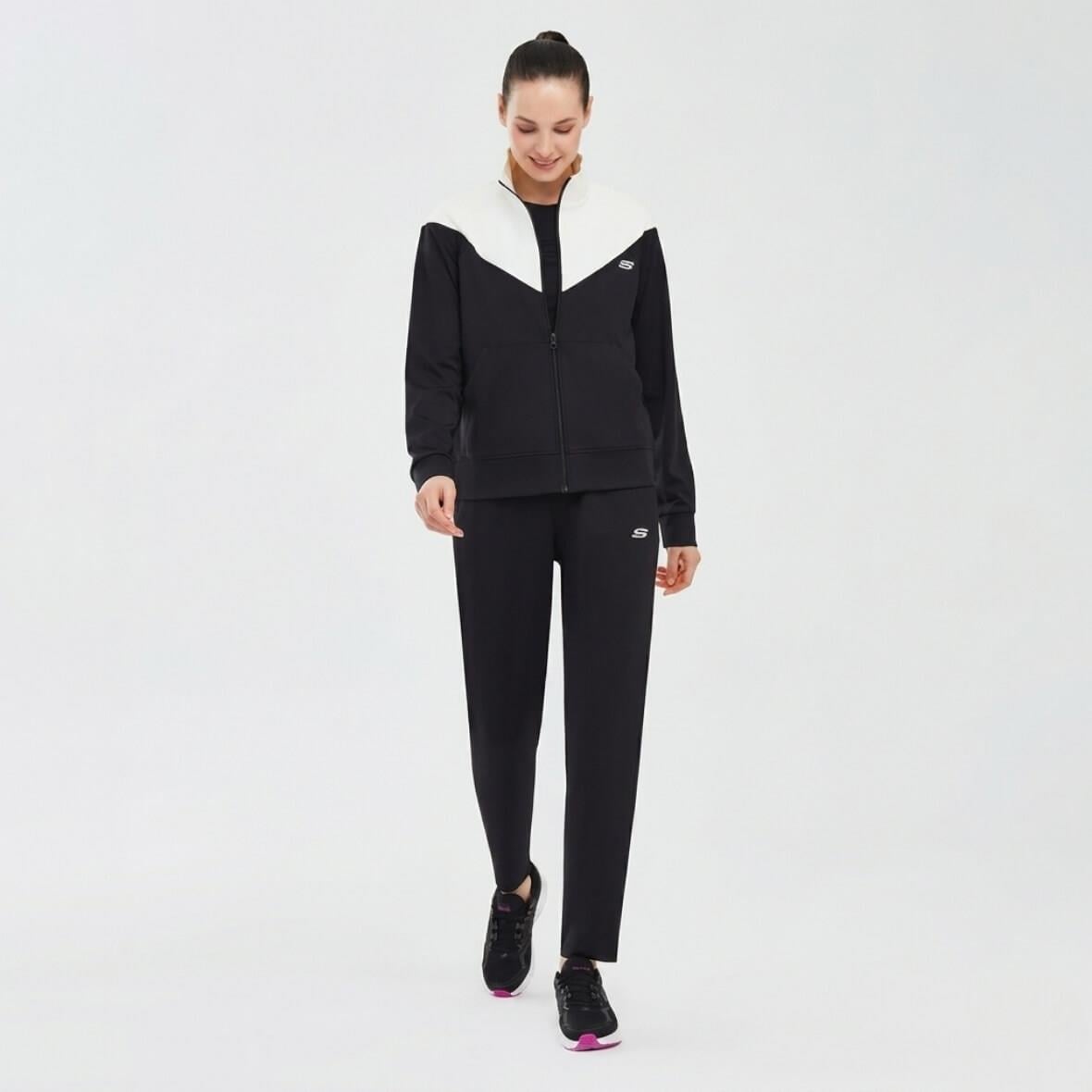 Skechers W Performance Coll.Track Suit S241210-3817 Kadın Eşofman Takımı - Siyah